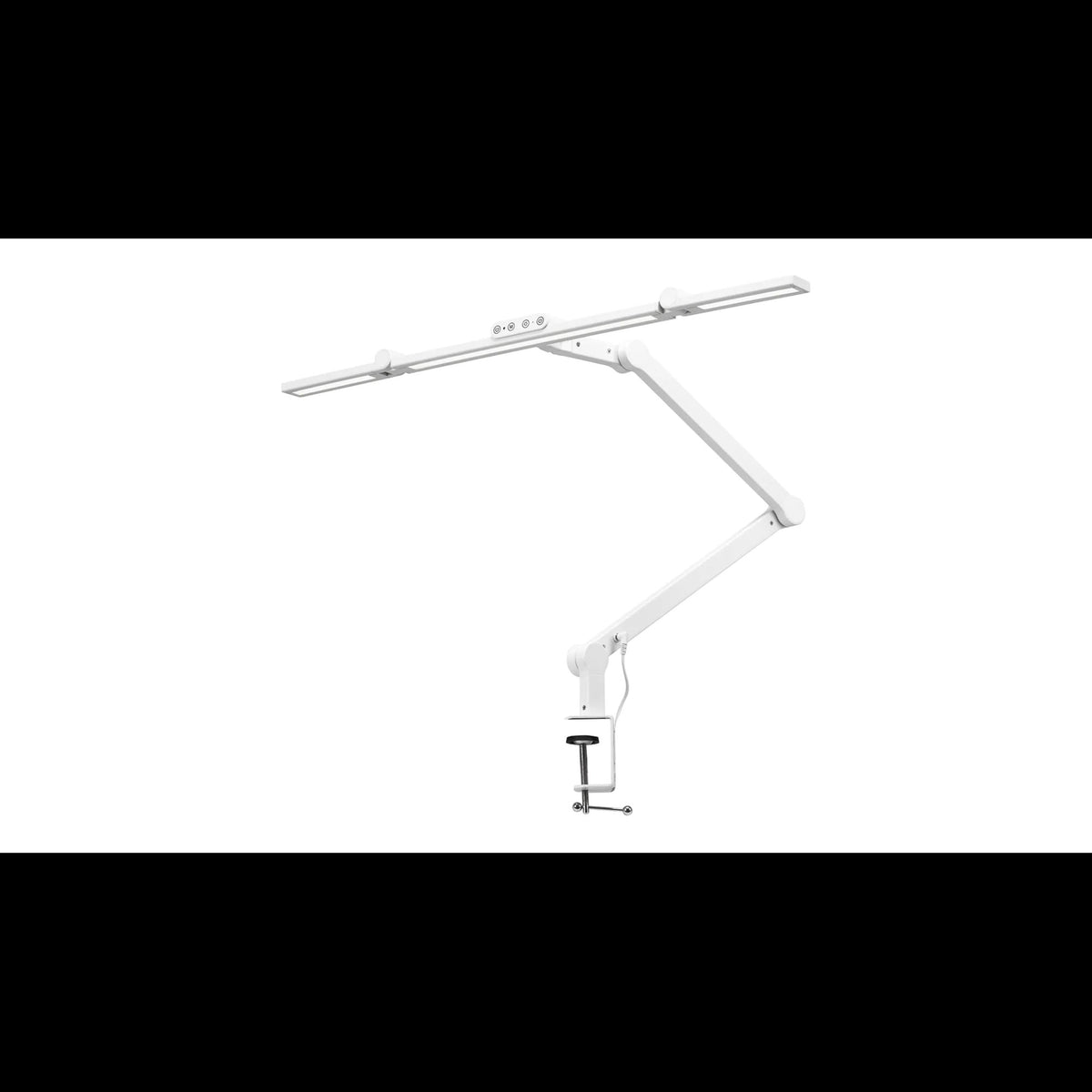 Carica video: Glow Lampada LED L03 Morsetto da Tavolo - Bianco