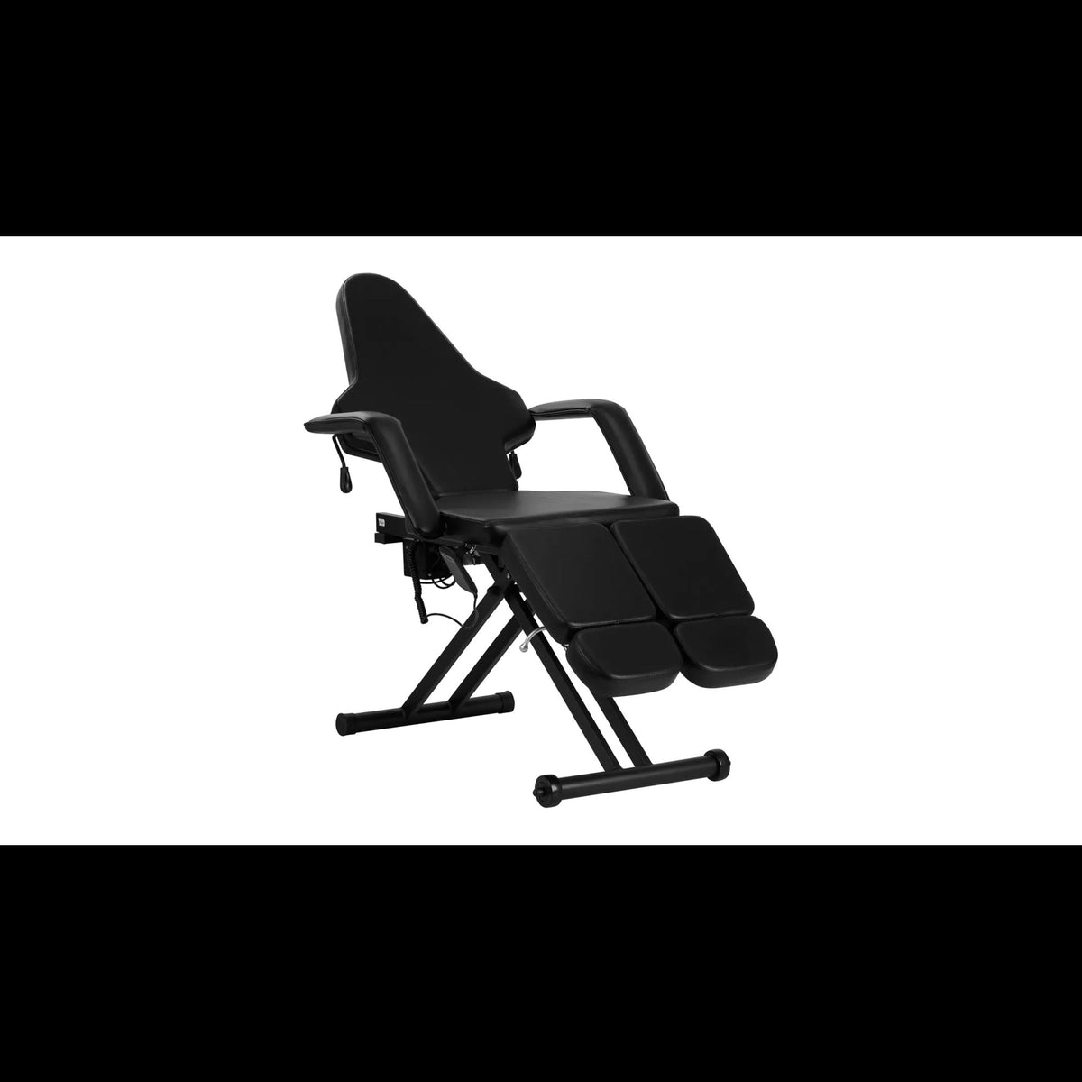 Carica video: Pro Ink Poltrona Lettino Elettrica per Tatuatore 610 - Nero