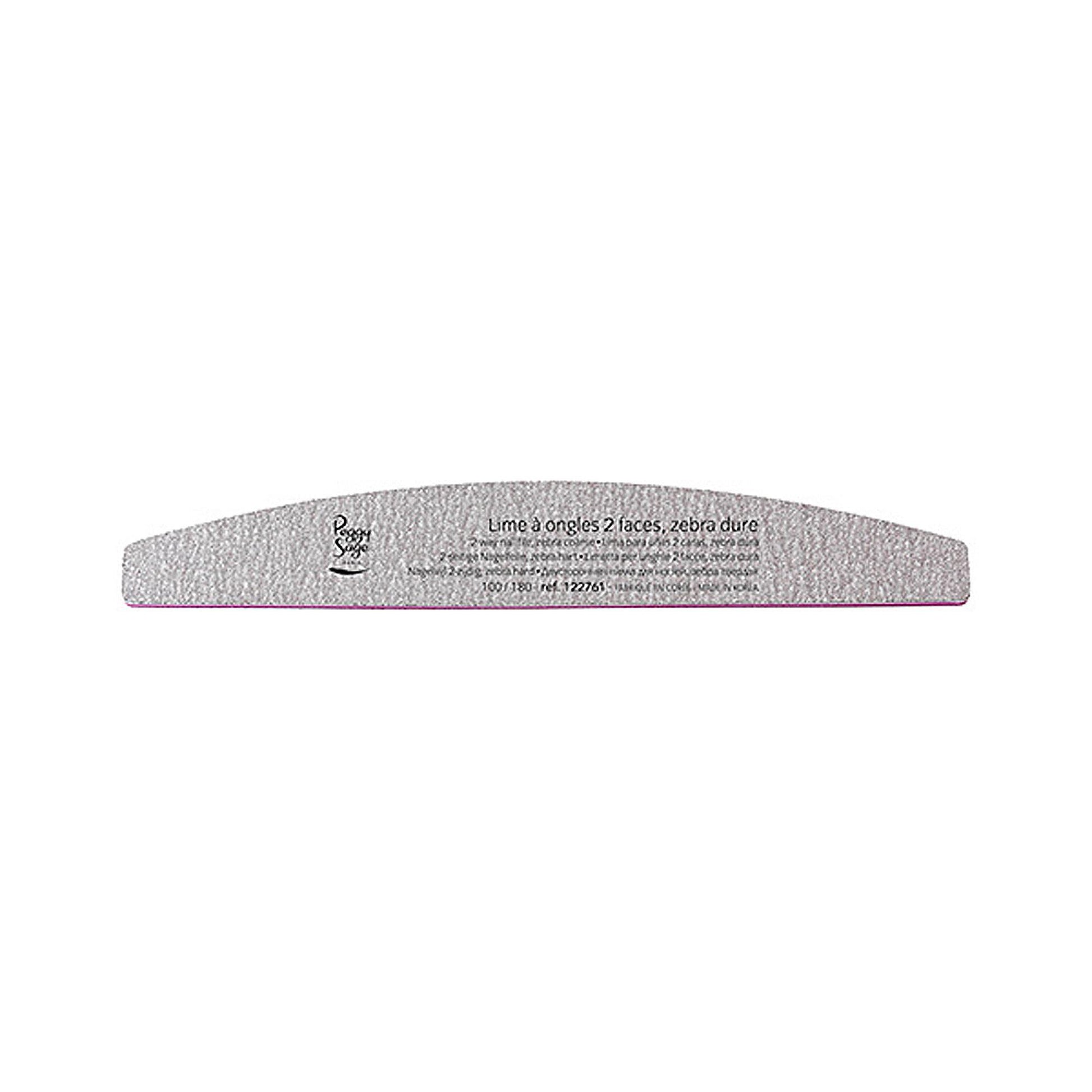 Peggy Sage Lima Double Face Lavabile Mezzaluna Zebra 100/180