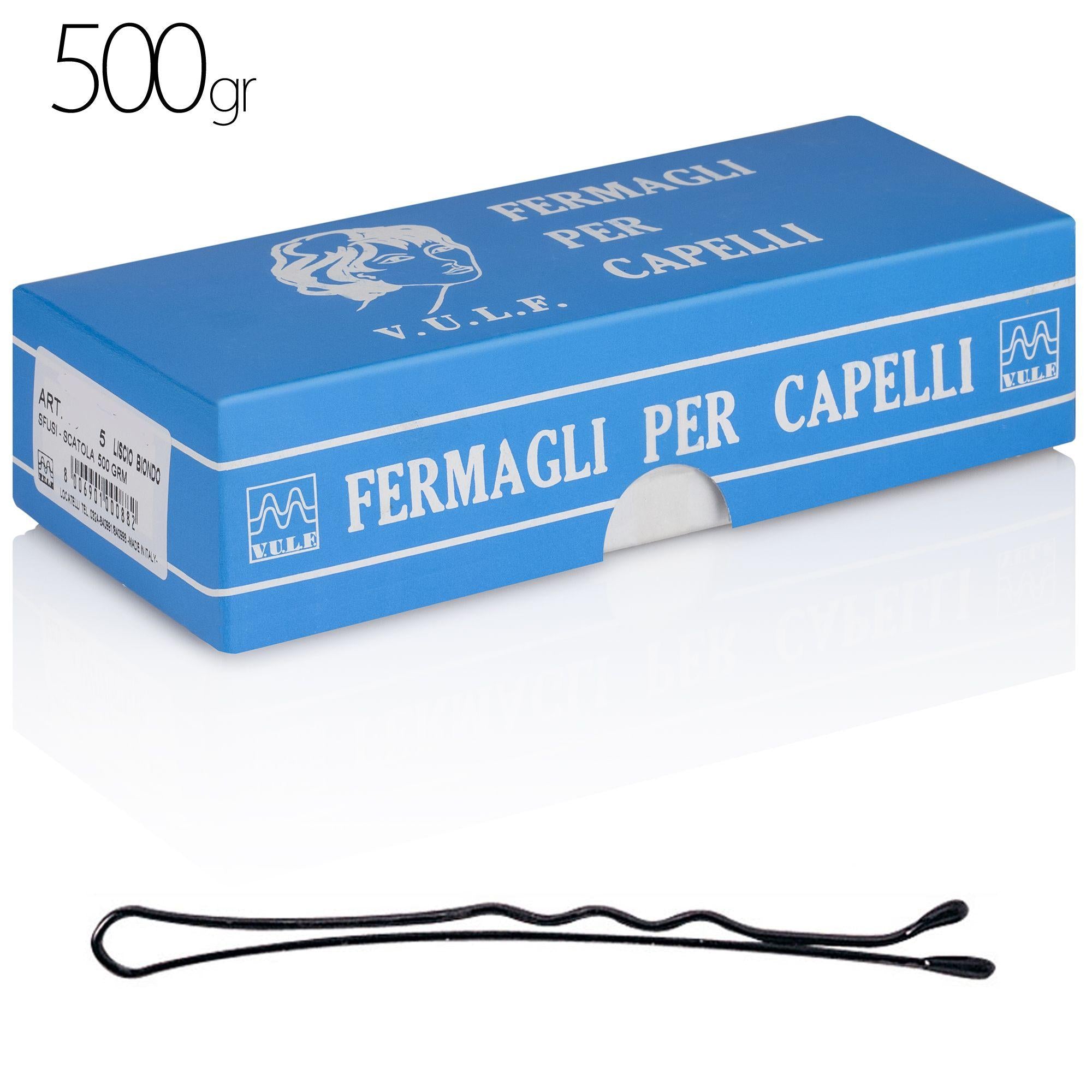 Fermagli Mollette a Goccia per Capelli 500gr - Nere Ondulate