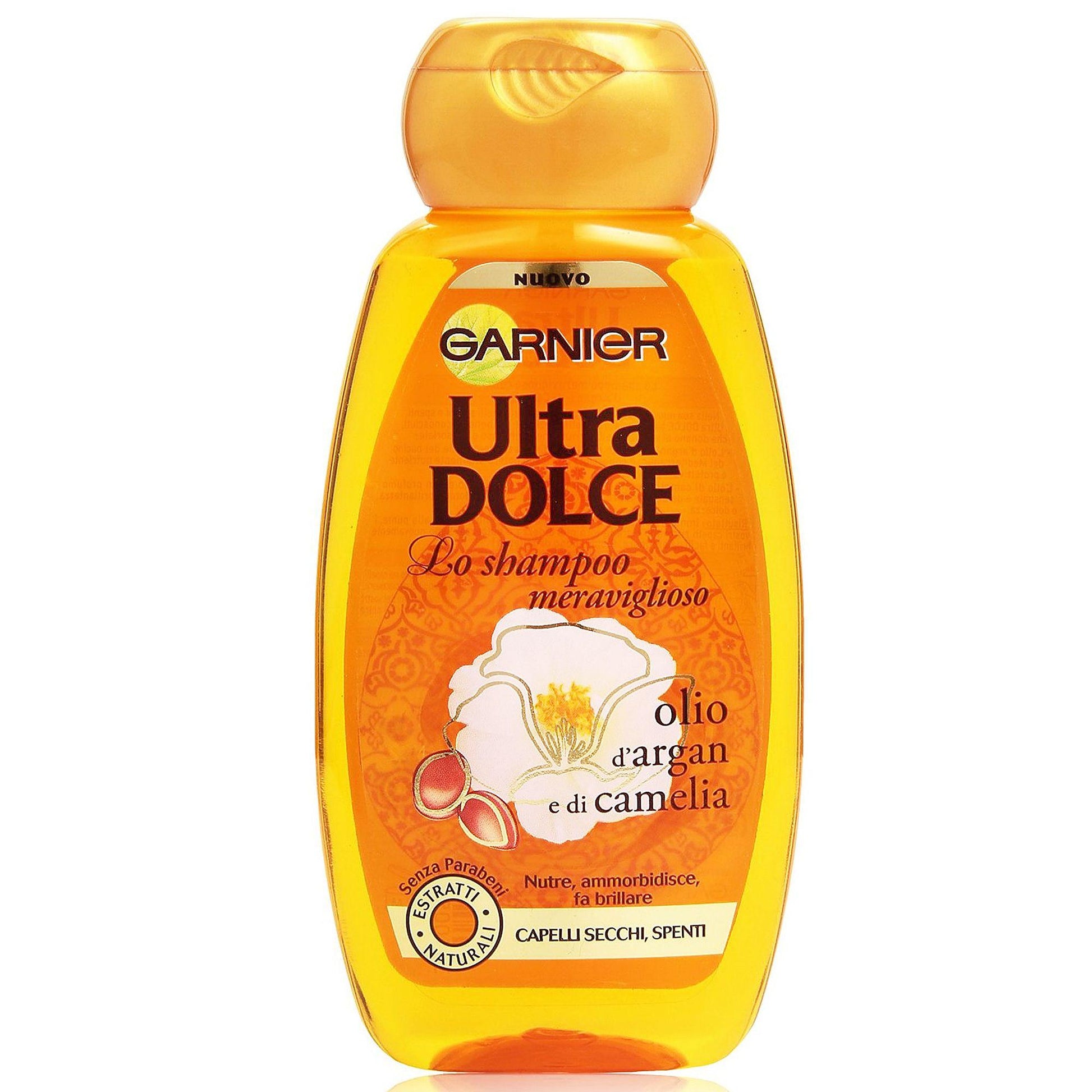 Garnier Ultra Dolce Shampoo Argan e Camelia Meraviglioso - 250ml