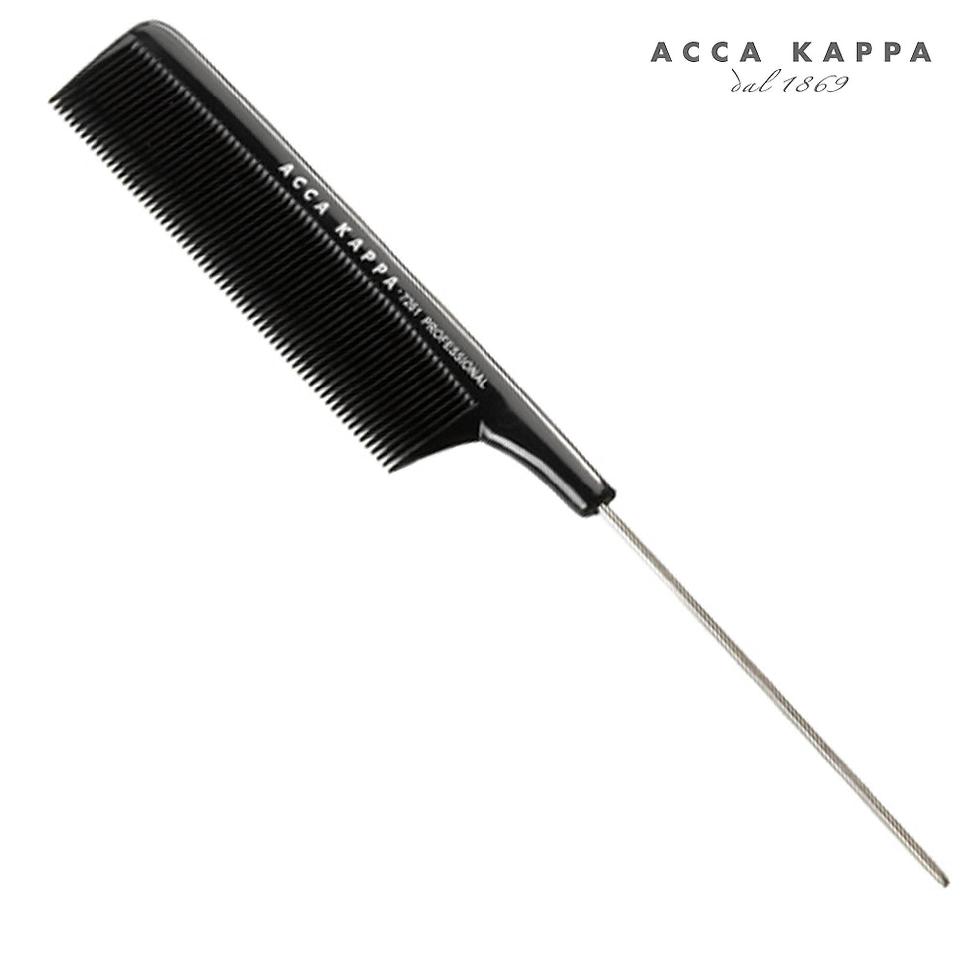 Acca Kappa Pettine Codetta in Metallo - Nero