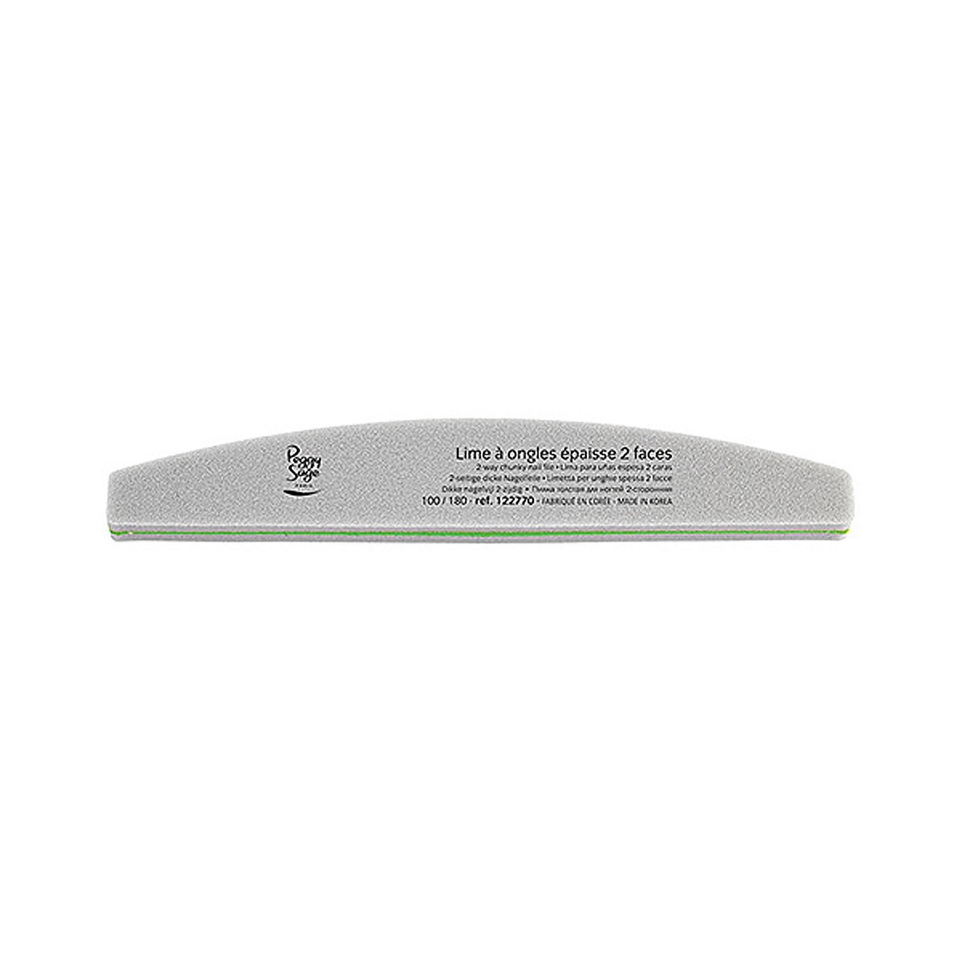 Peggy Sage Lima Double Face Lavabile Mezzaluna Spessa 100/180
