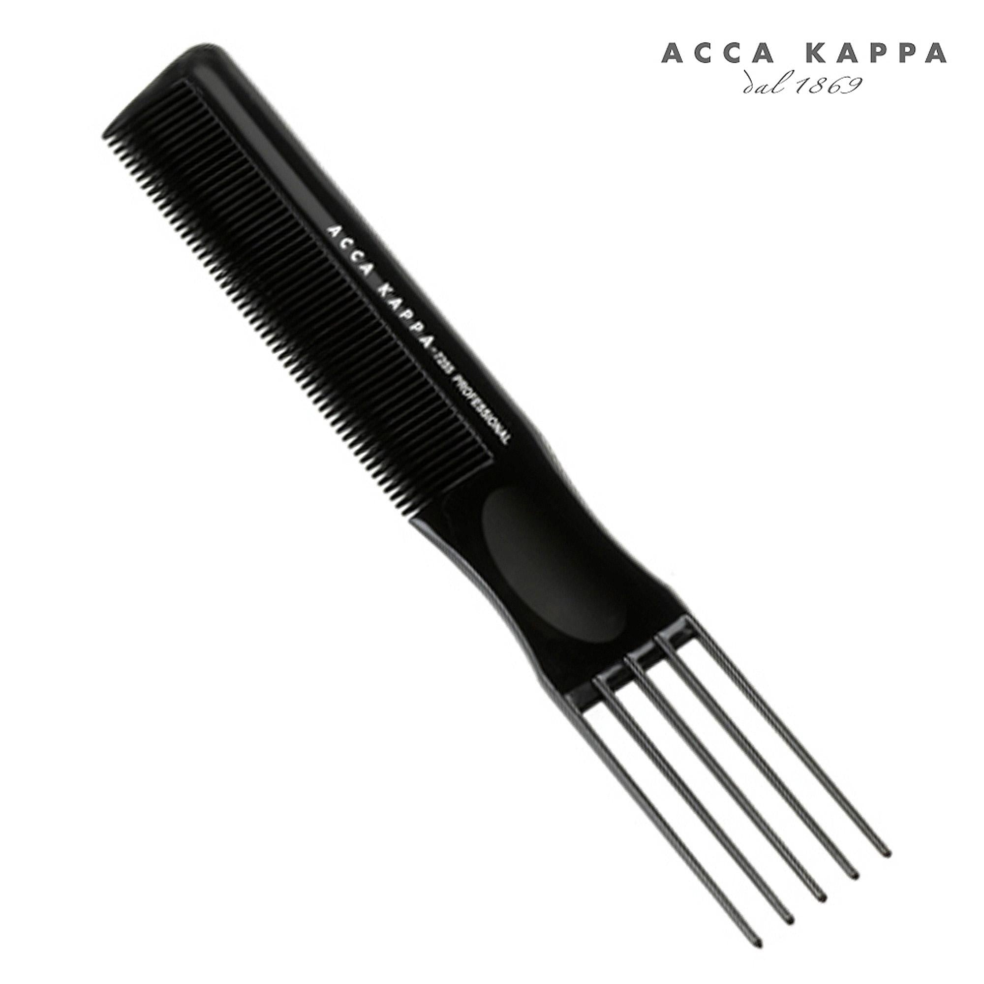 Acca Kappa Pettine Forchetta - Nero