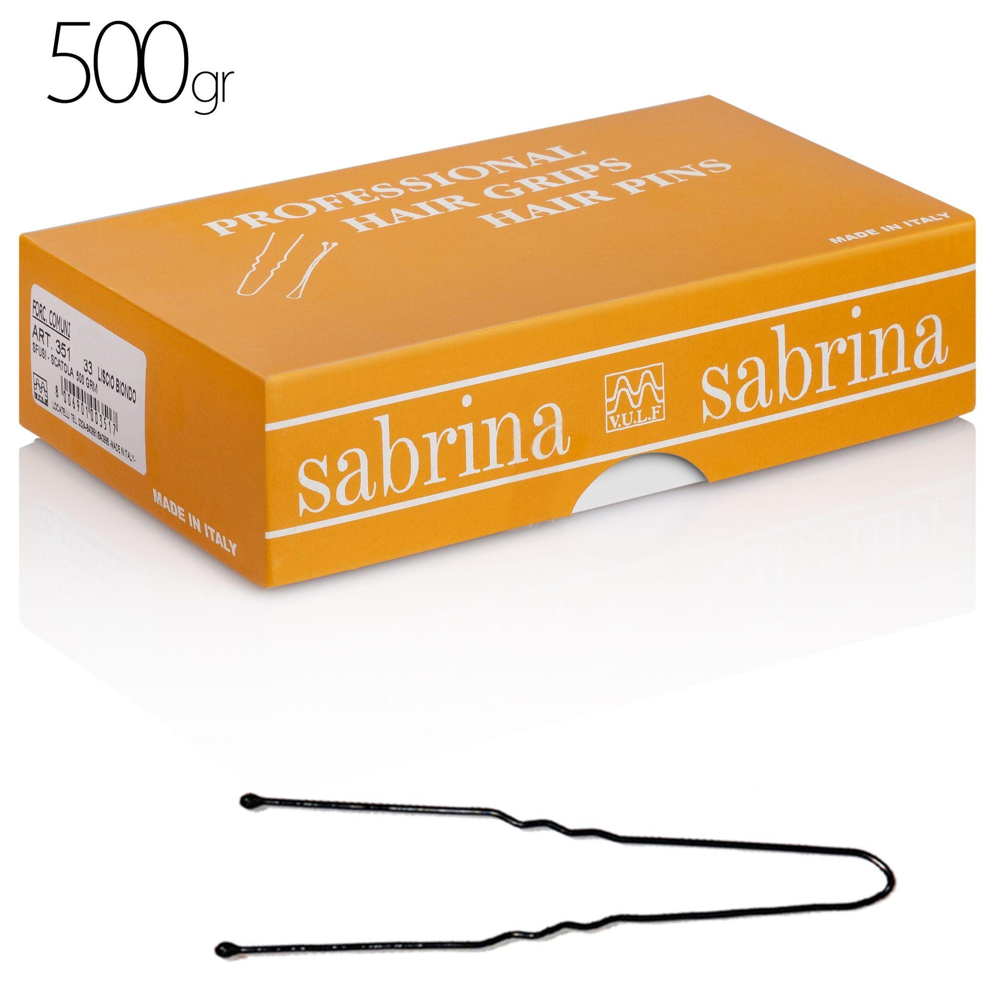 Ferretti Invisibili per Capelli 500gr - Neri Ondati