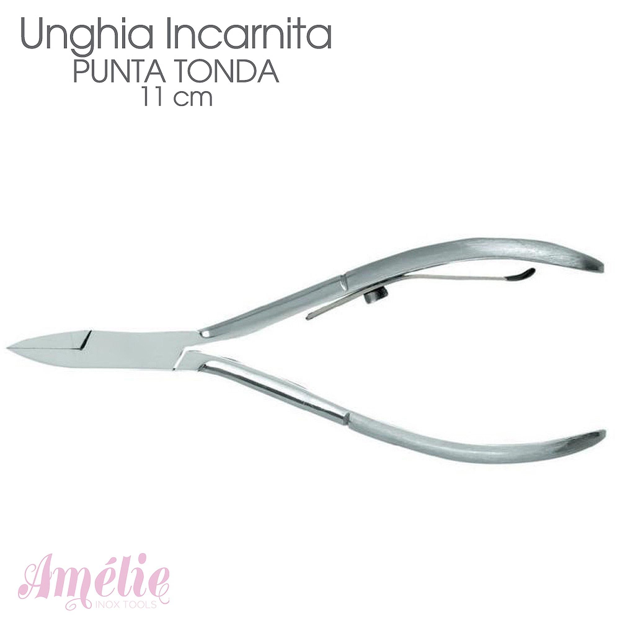 Amelie Inox Tools Tronchese Lancia Unghie Incarnite - 11cm