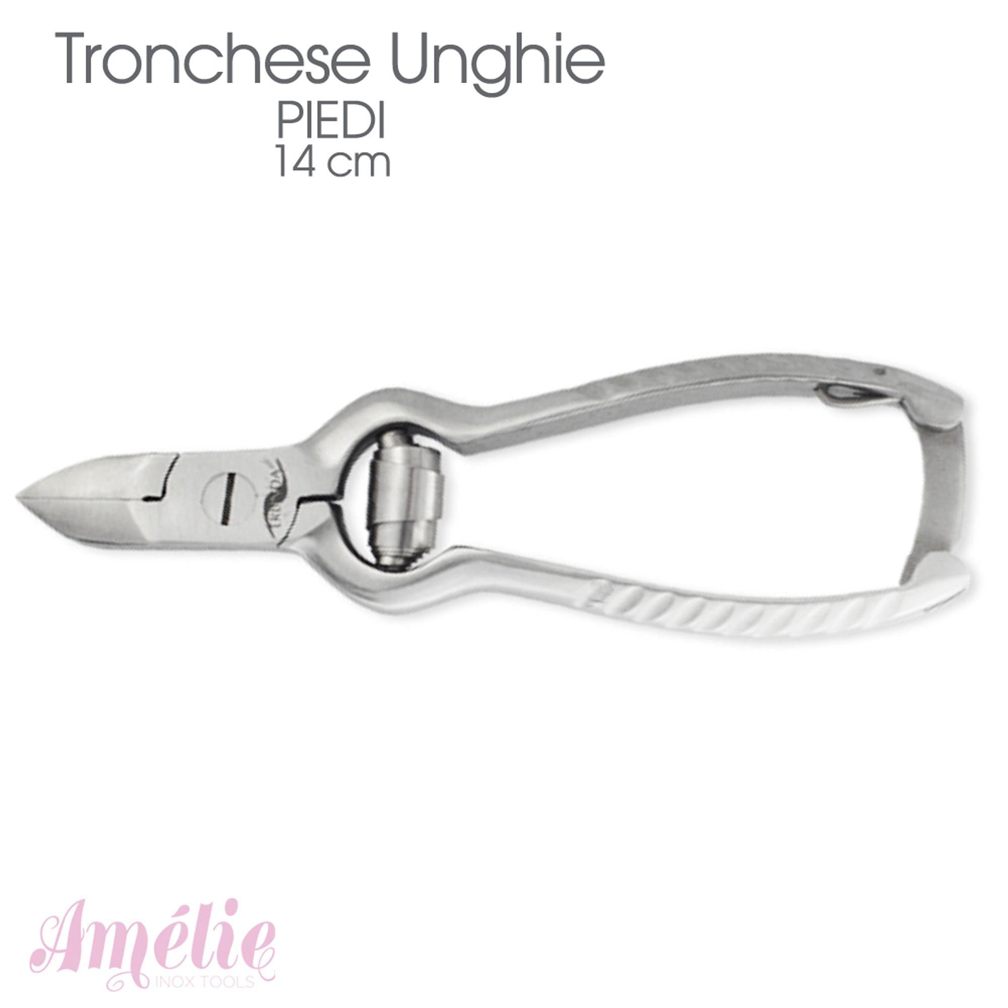 Amelie inox tools tronchese unghia piedi 14 cm