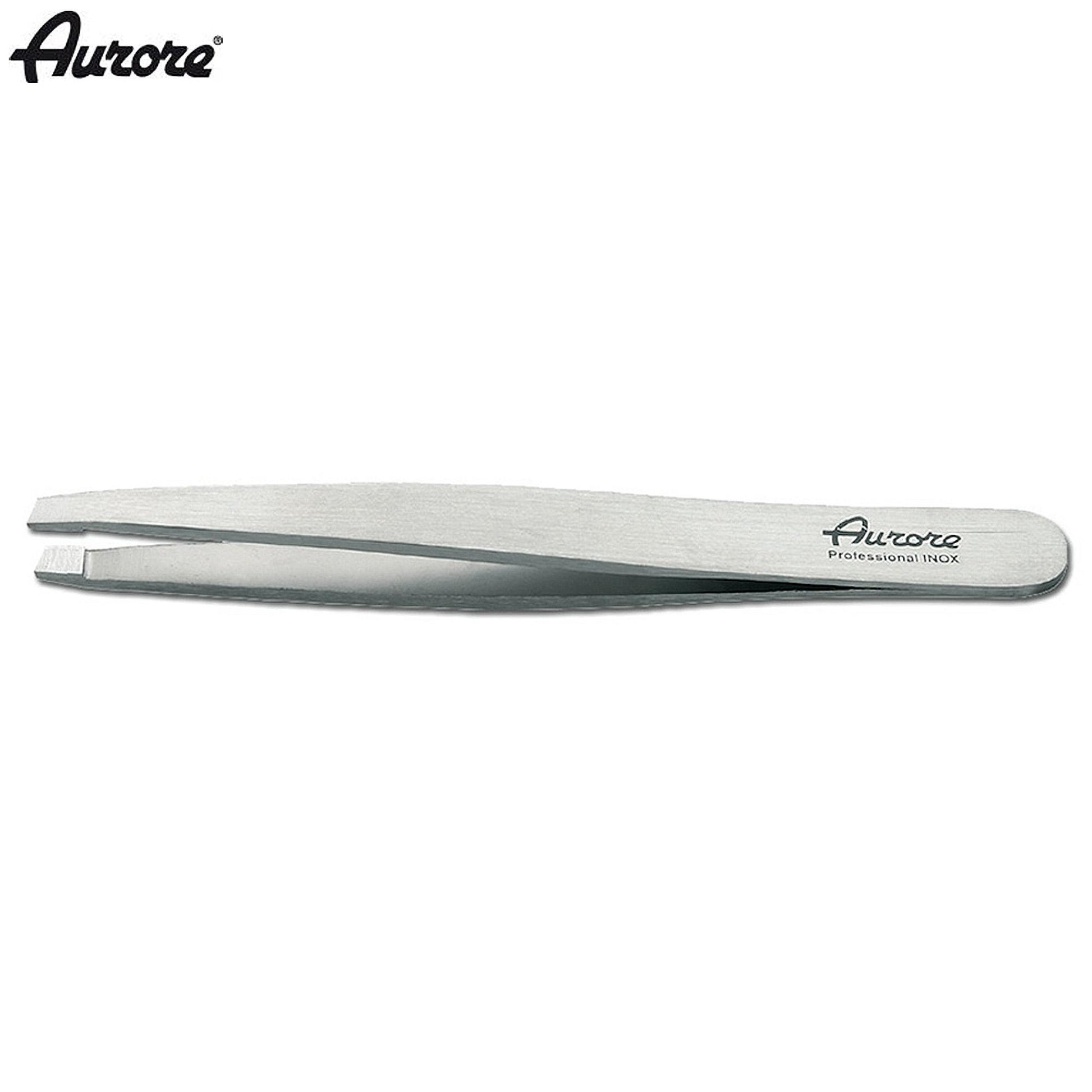 Aurore Pinzetta Obliqua in Acciaio Inox