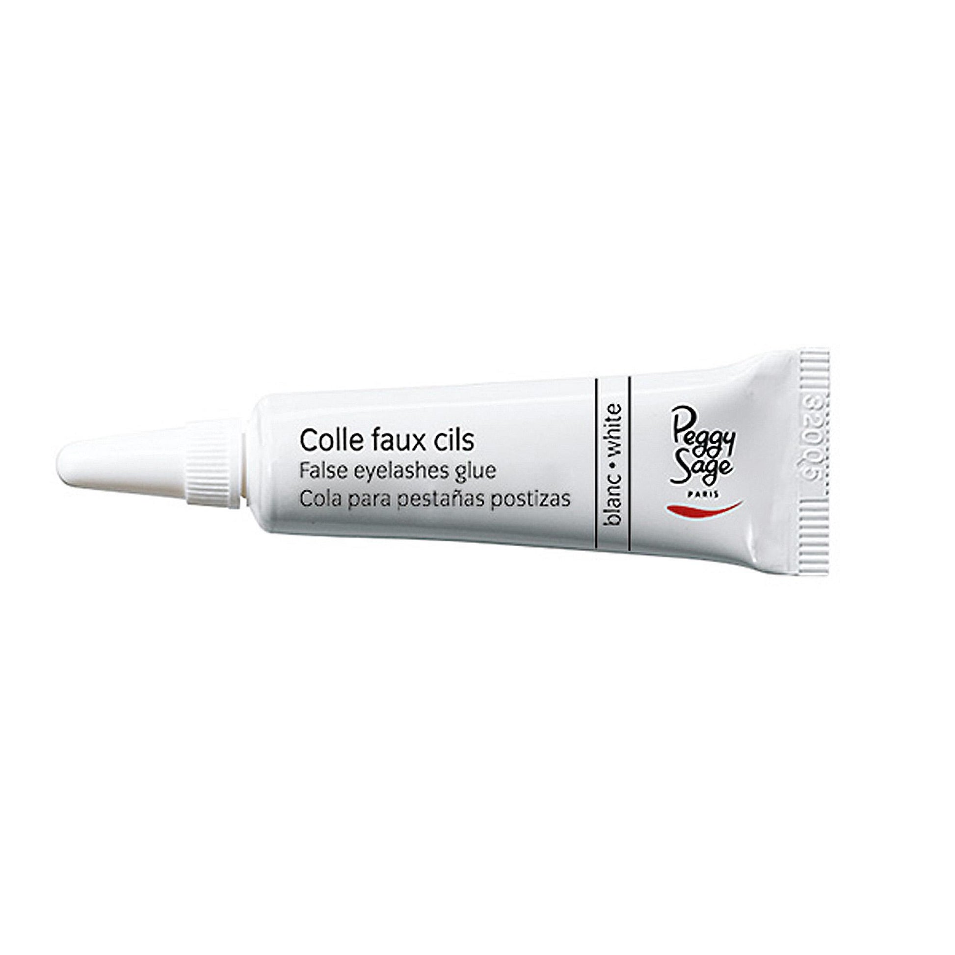 Peggy Sage Colla Ciglia Finte - Bianco
