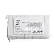Peggy Sage Blocco di Pietra Pomice Bianco Slim per Unghie 10pz