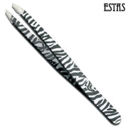 Estas Pinzetta Inox Obliqua - Zebra