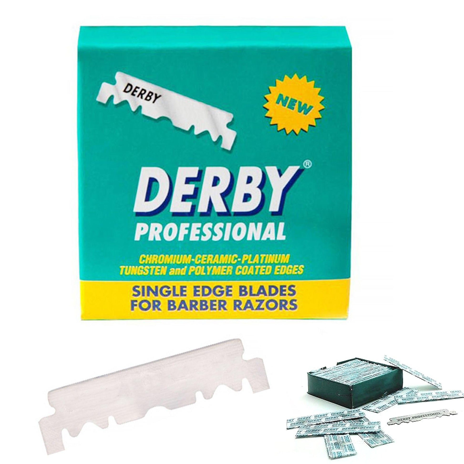 Derby Professional Platinum Mezza Lama - 100pz