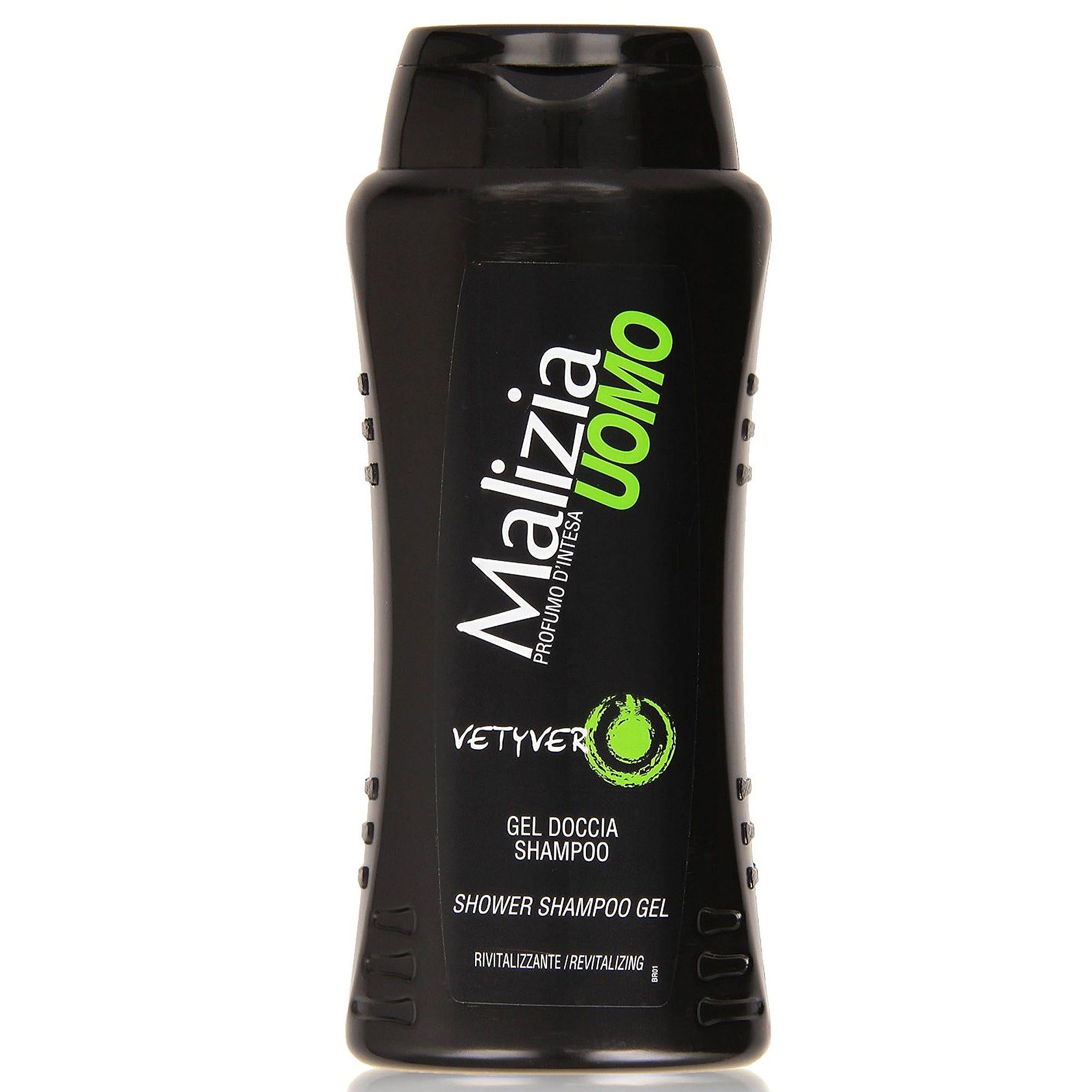 Malizia Uomo Gel Doccia Shampoo Vetyver - 250ml