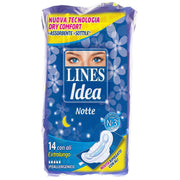 Lines Idea Assorbenti Ultra Notte Extralungo Ali - 14pz
