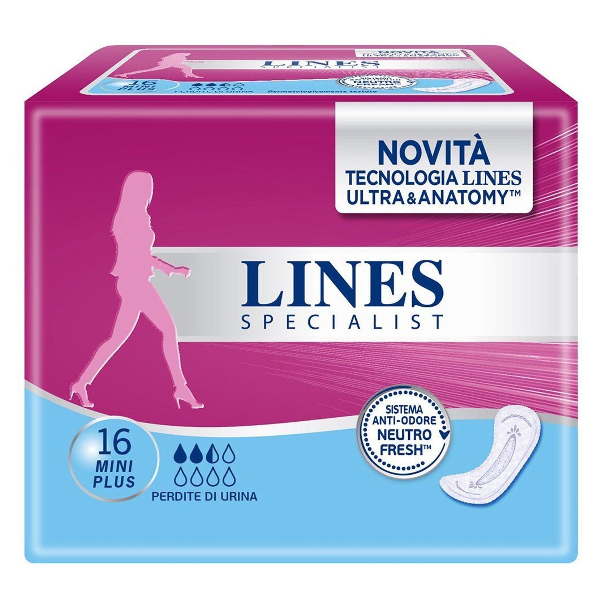 Lines Specialist Assorbenti Mini Plus - 16pz