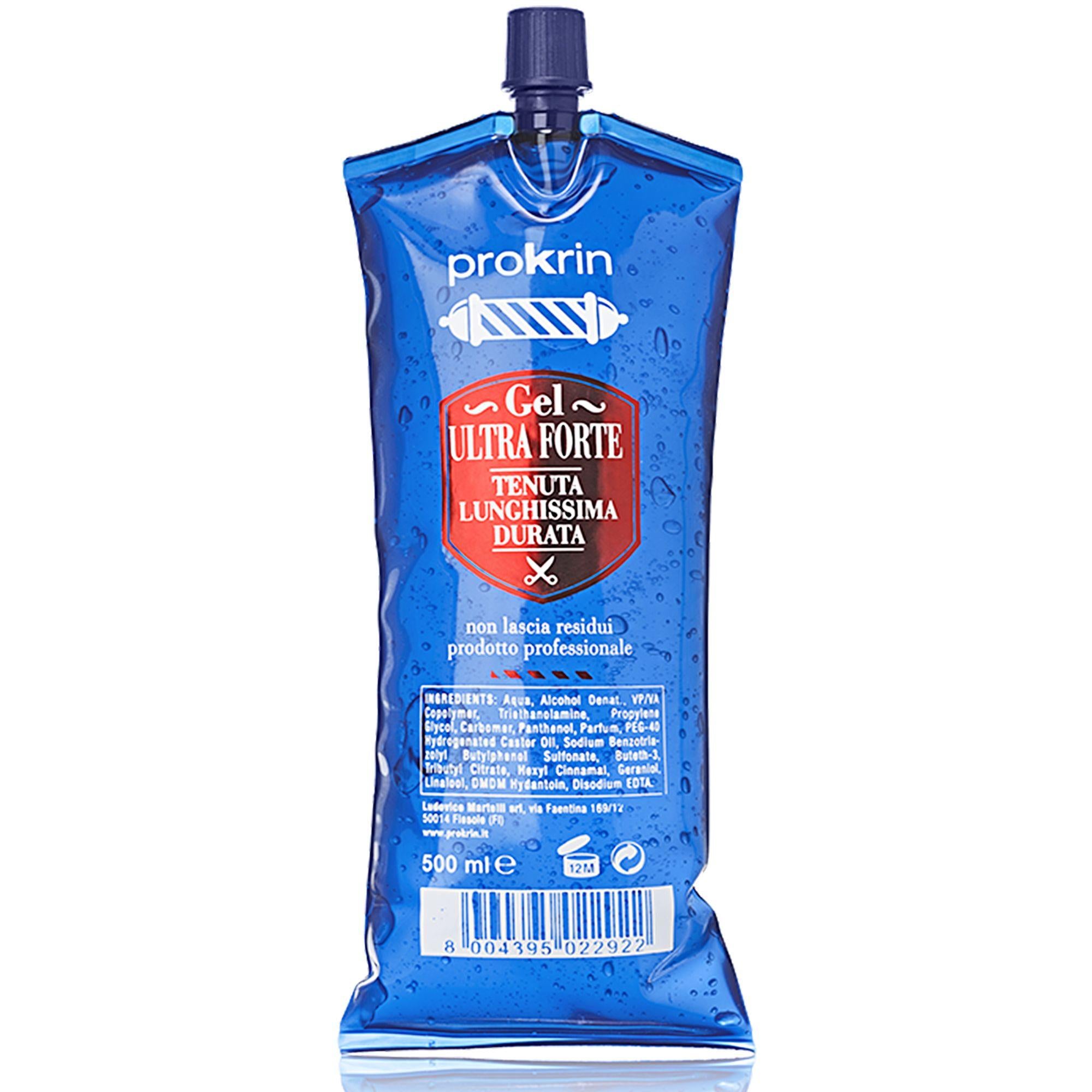 Prokrin Gel Ultra Forte per Capelli in Vescica - 500ml