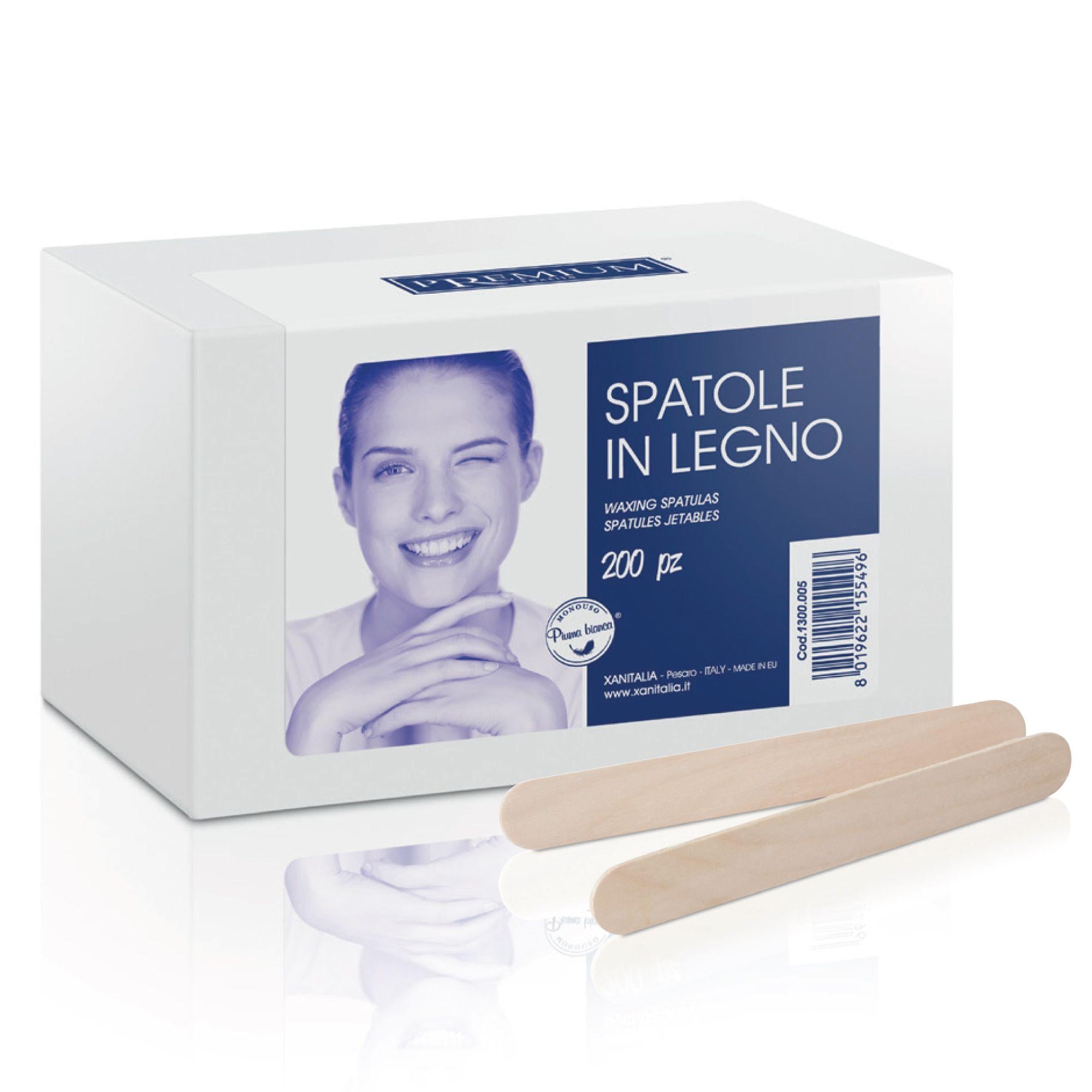 Spatole Stendicera Abbassalingua in Legno 15cm - 200pz