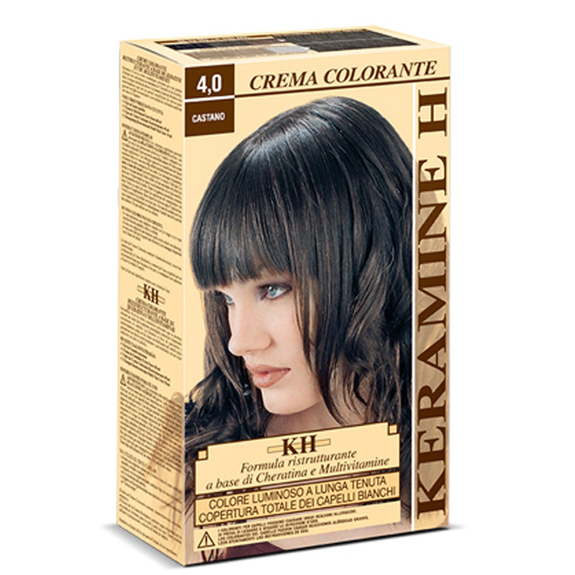 Keramine H Shampoo Colorante per Capelli - 4.0