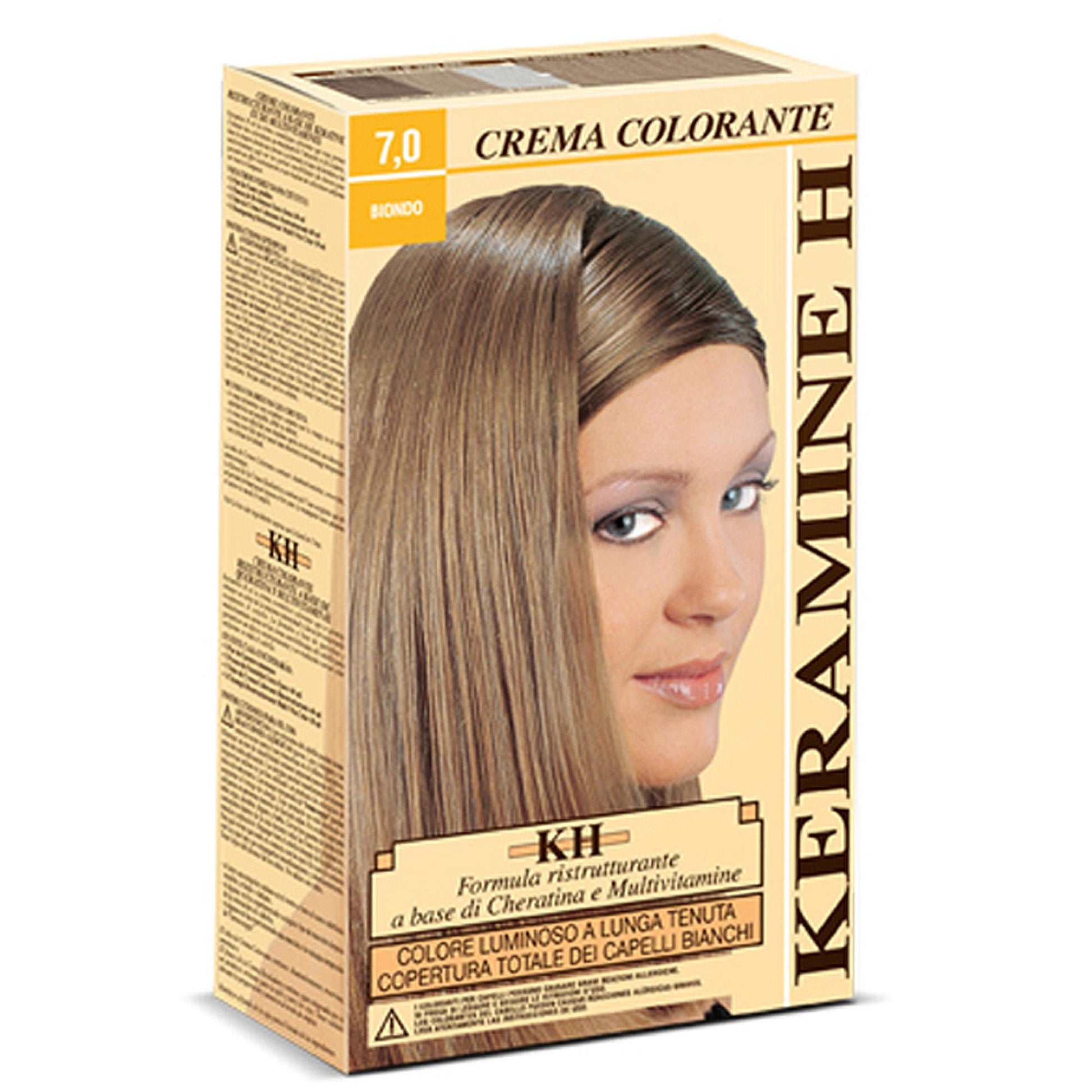 Keramine H Shampoo Colorante per Capelli - 7.0