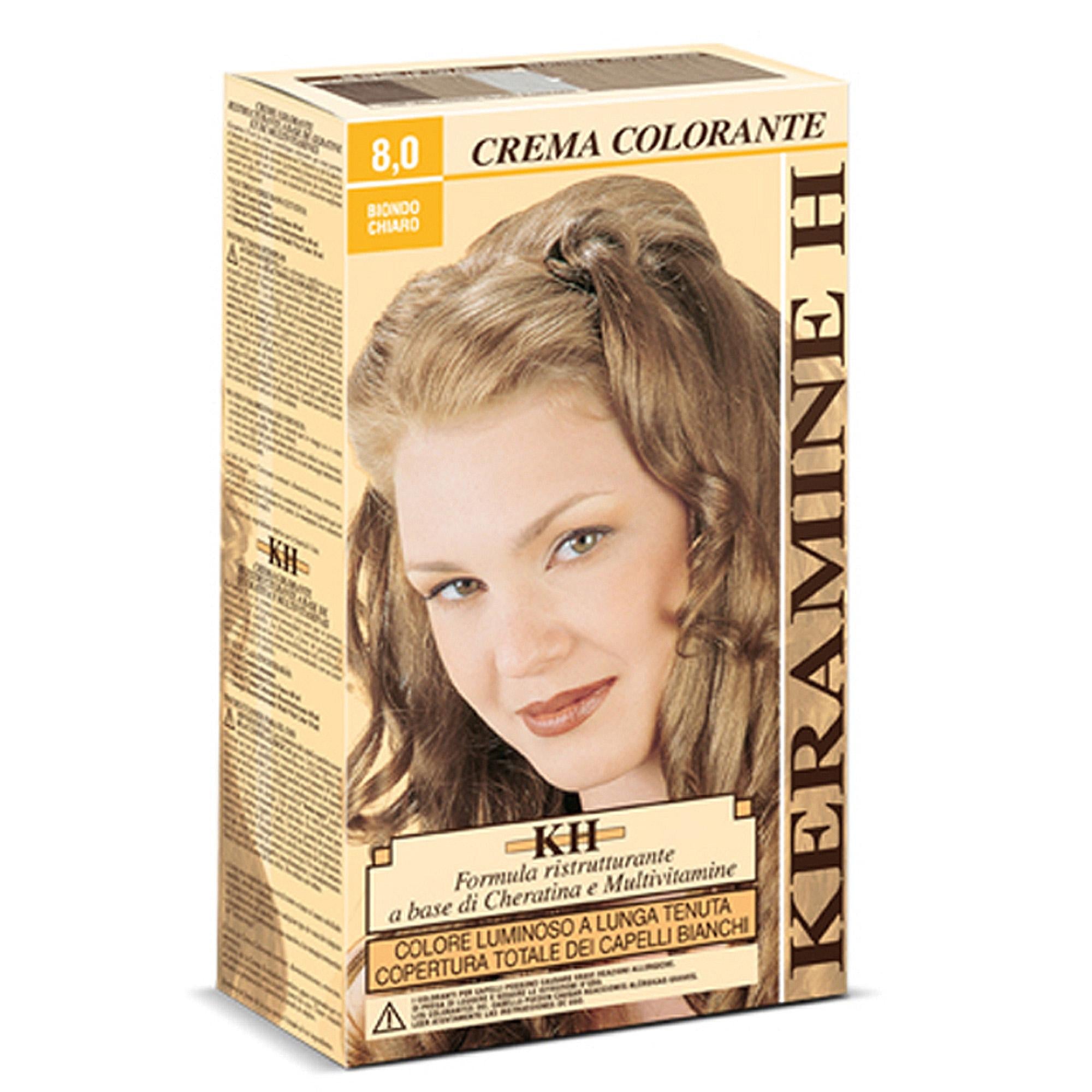 Keramine H Shampoo Colorante per Capelli - 8.0