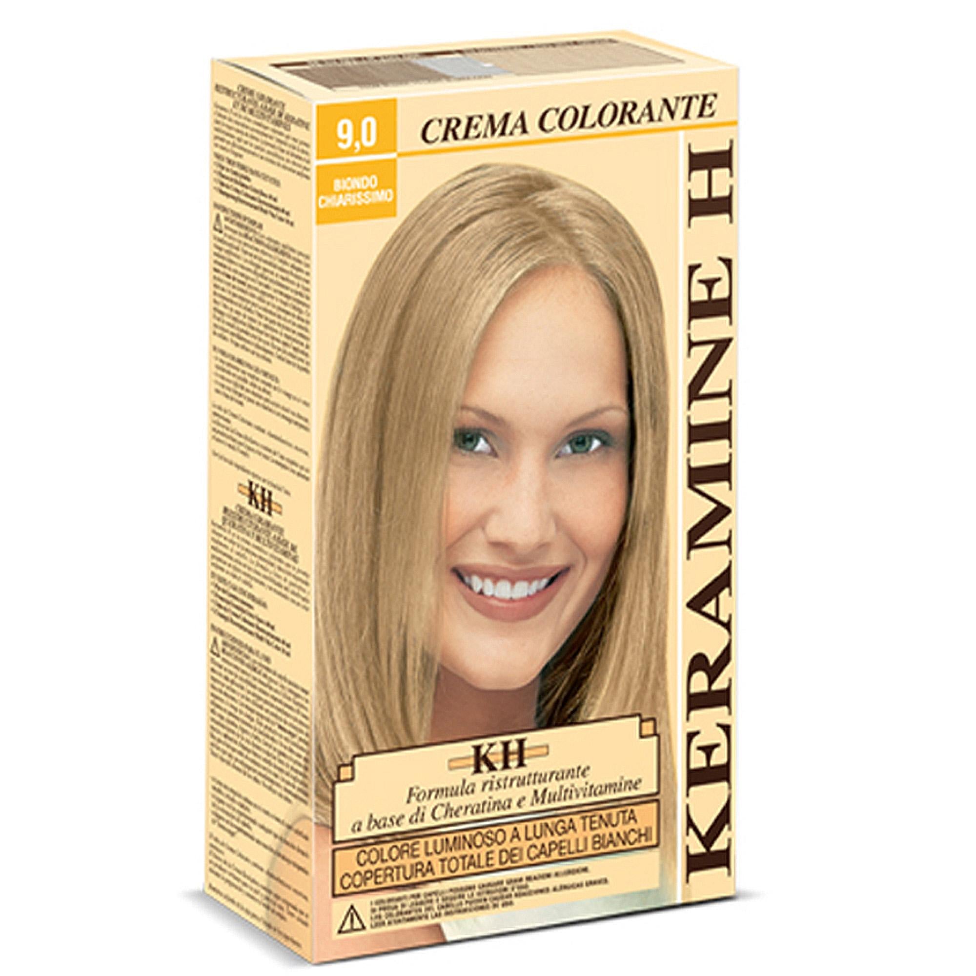 Keramine H Shampoo Colorante per Capelli - 9.0