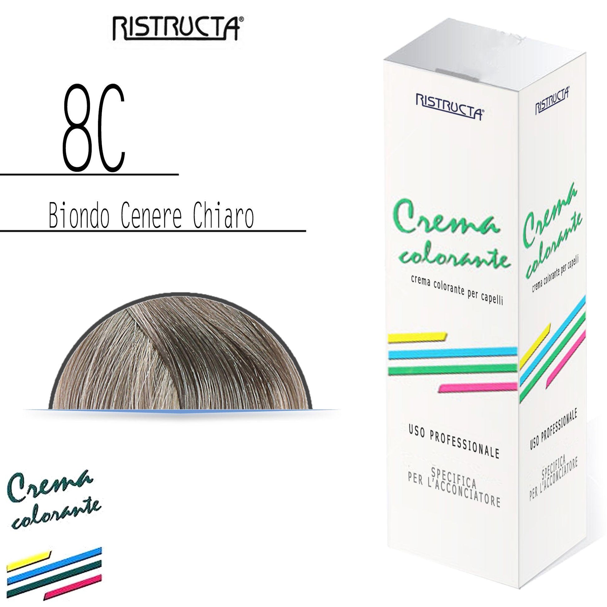 Ristructa Tintura per Capelli - 8C