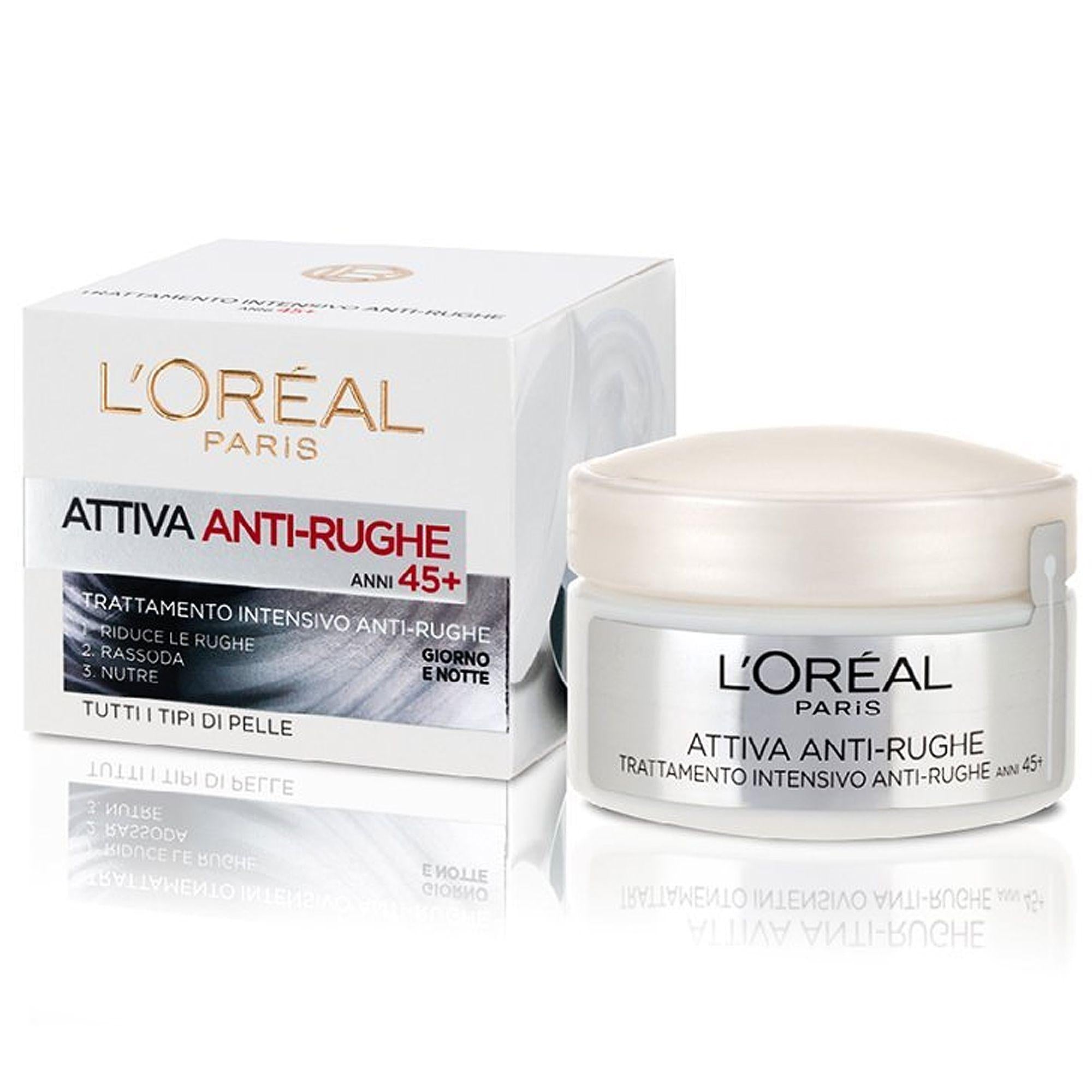 Loreal Paris Attiva Crema Intensiva Antirughe - 50ml