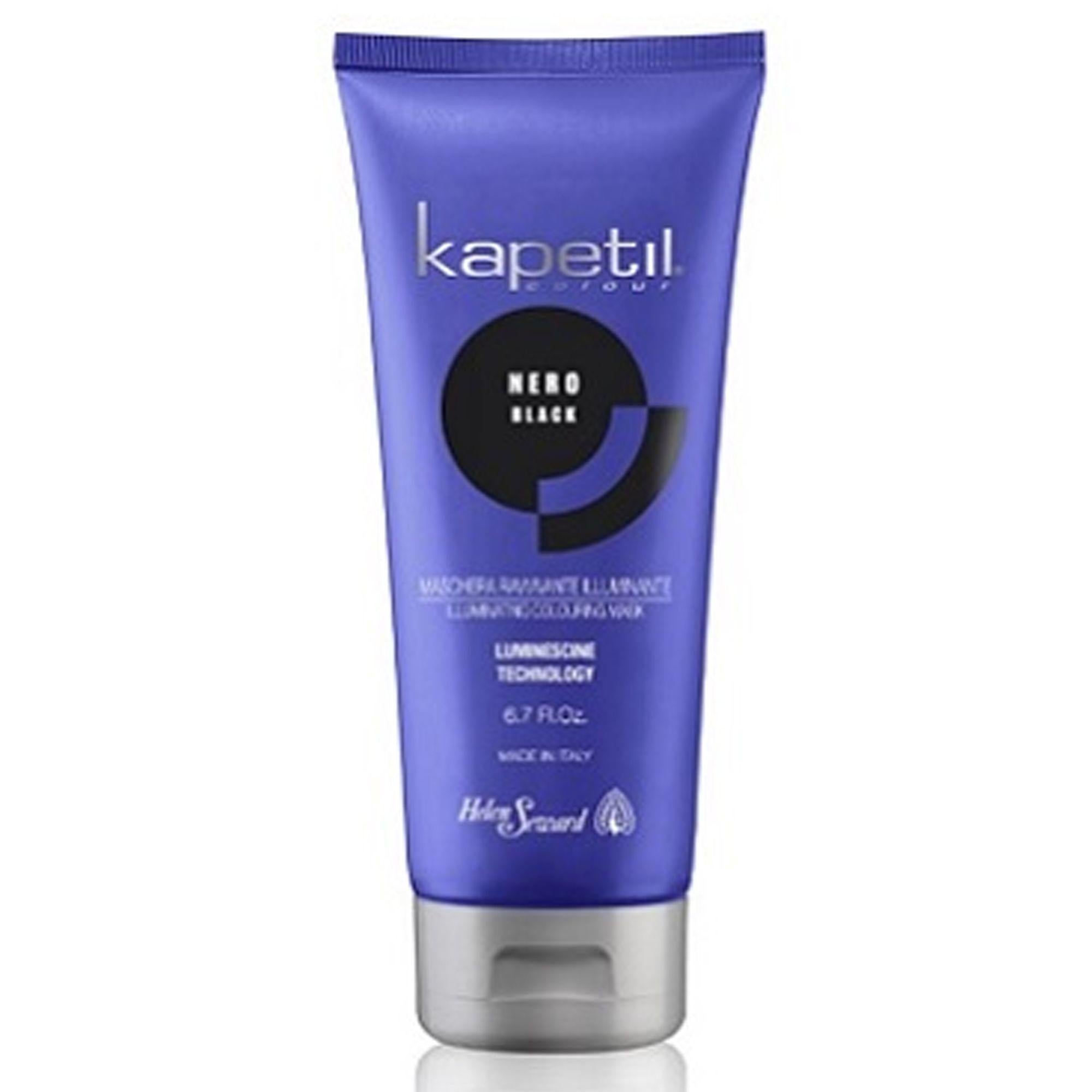 Kapetil Maschera Ravvivante Illuminante 200ml - Nero