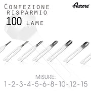 Aurore Lame Sgorbia Kit - 100pz
