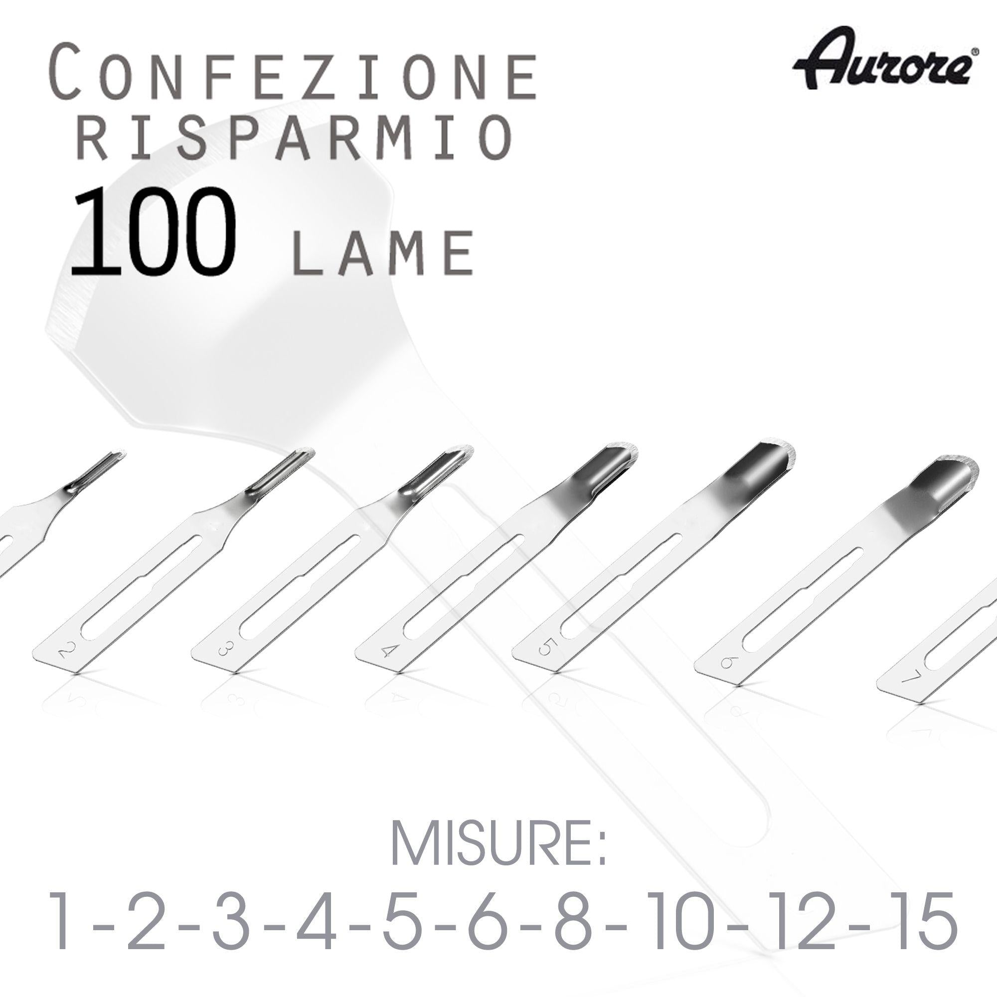 Aurore Lame Sgorbia Kit - 100pz