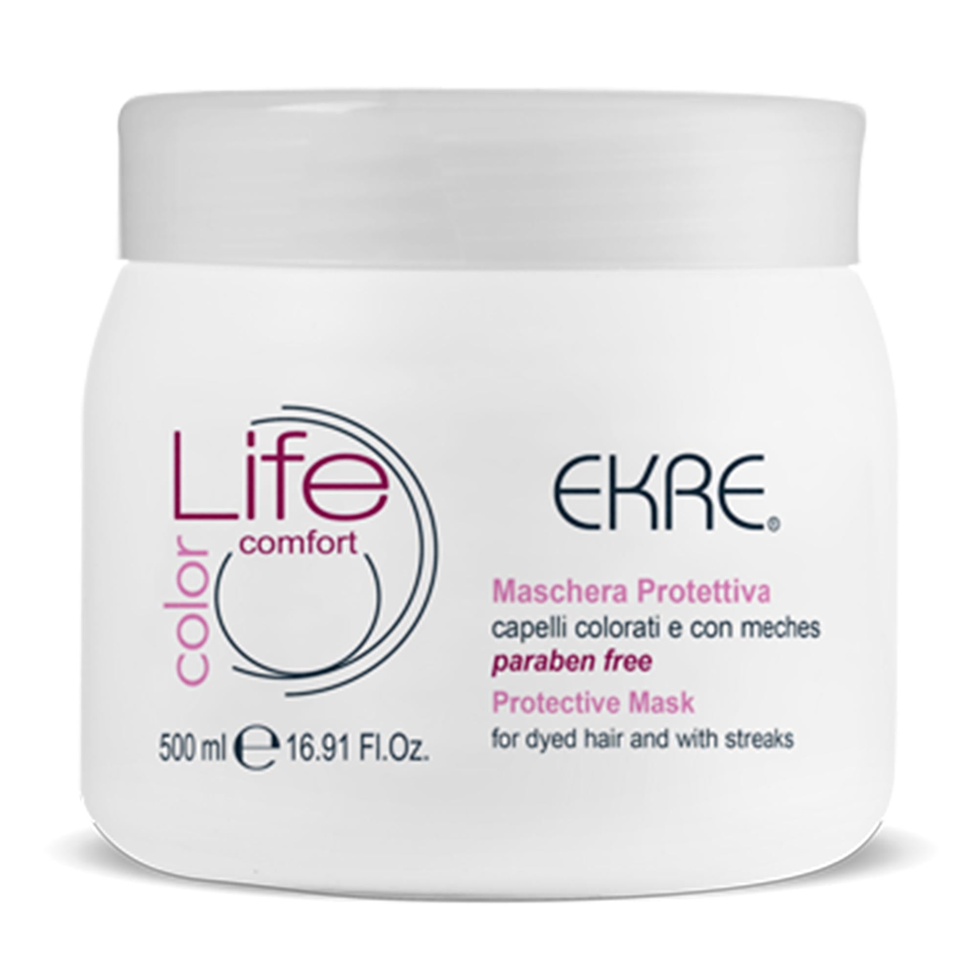 Ekre Life Color Maschera Protettiva Capelli Colorati - 500ml