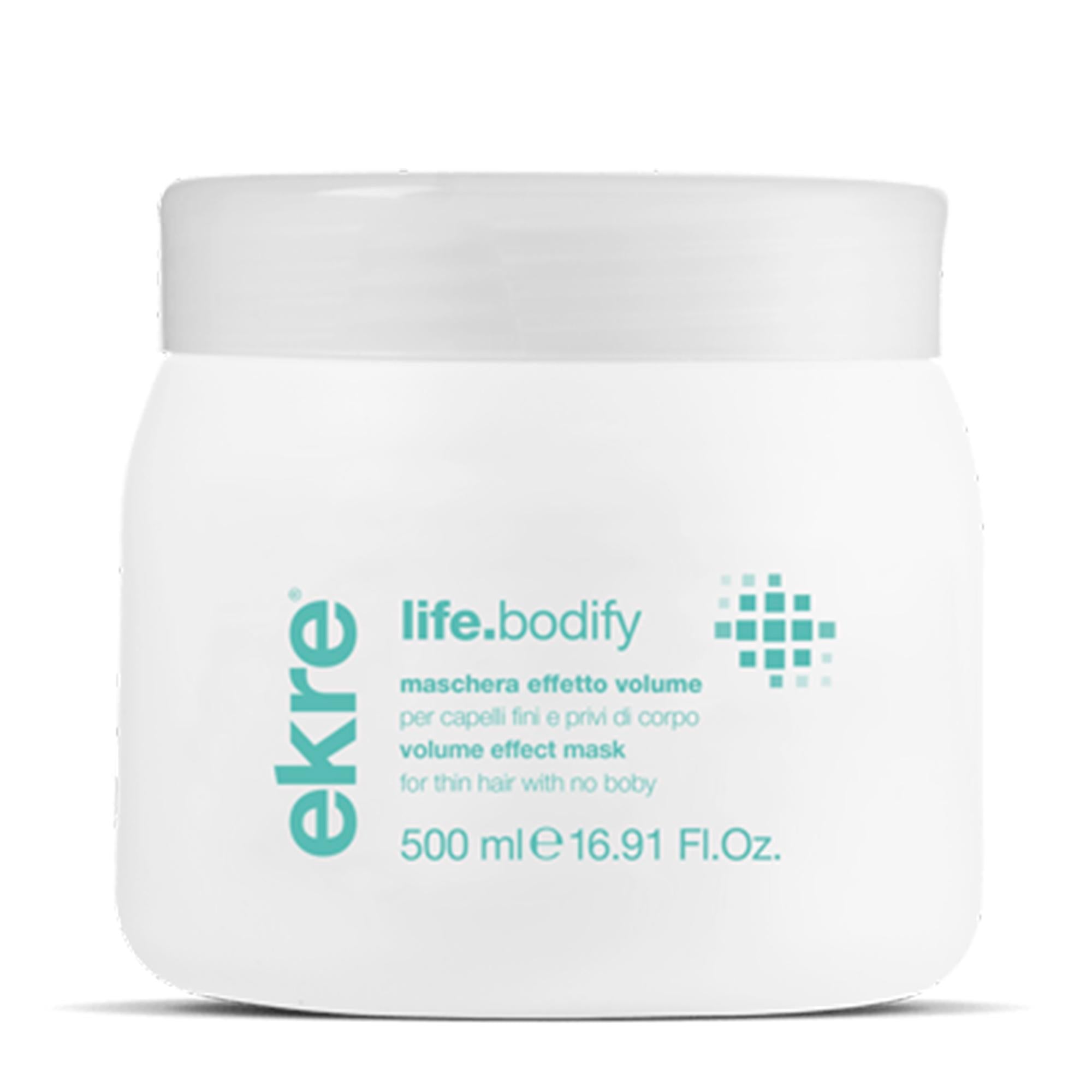Ekre Life Bodify Maschera Effetto Volume Capelli Fini - 500ml