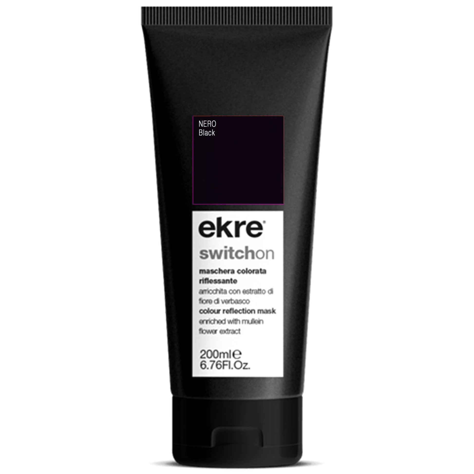 Ekre SwitchOn Maschera Riflessante Nero - 200ml