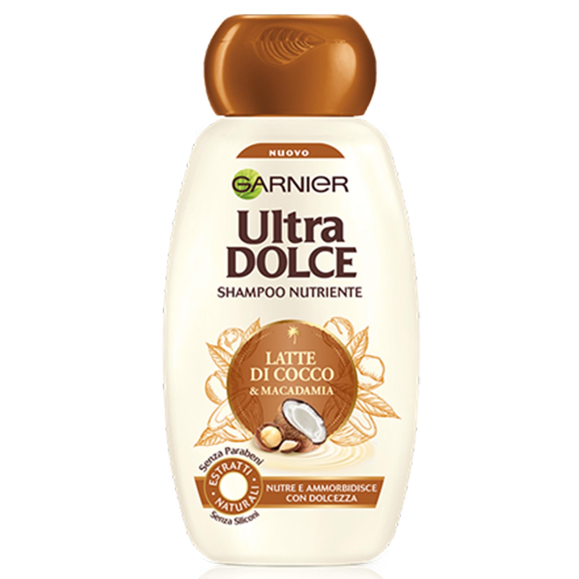 Garnier Ultra Dolce Shampoo Latte di Cocco - 250ml