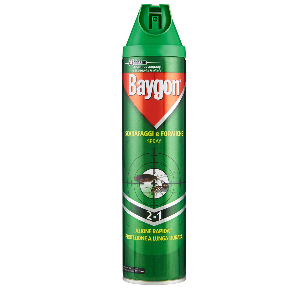 Baygon Insetticida Spray Scarafaggi e Formiche - 400ml