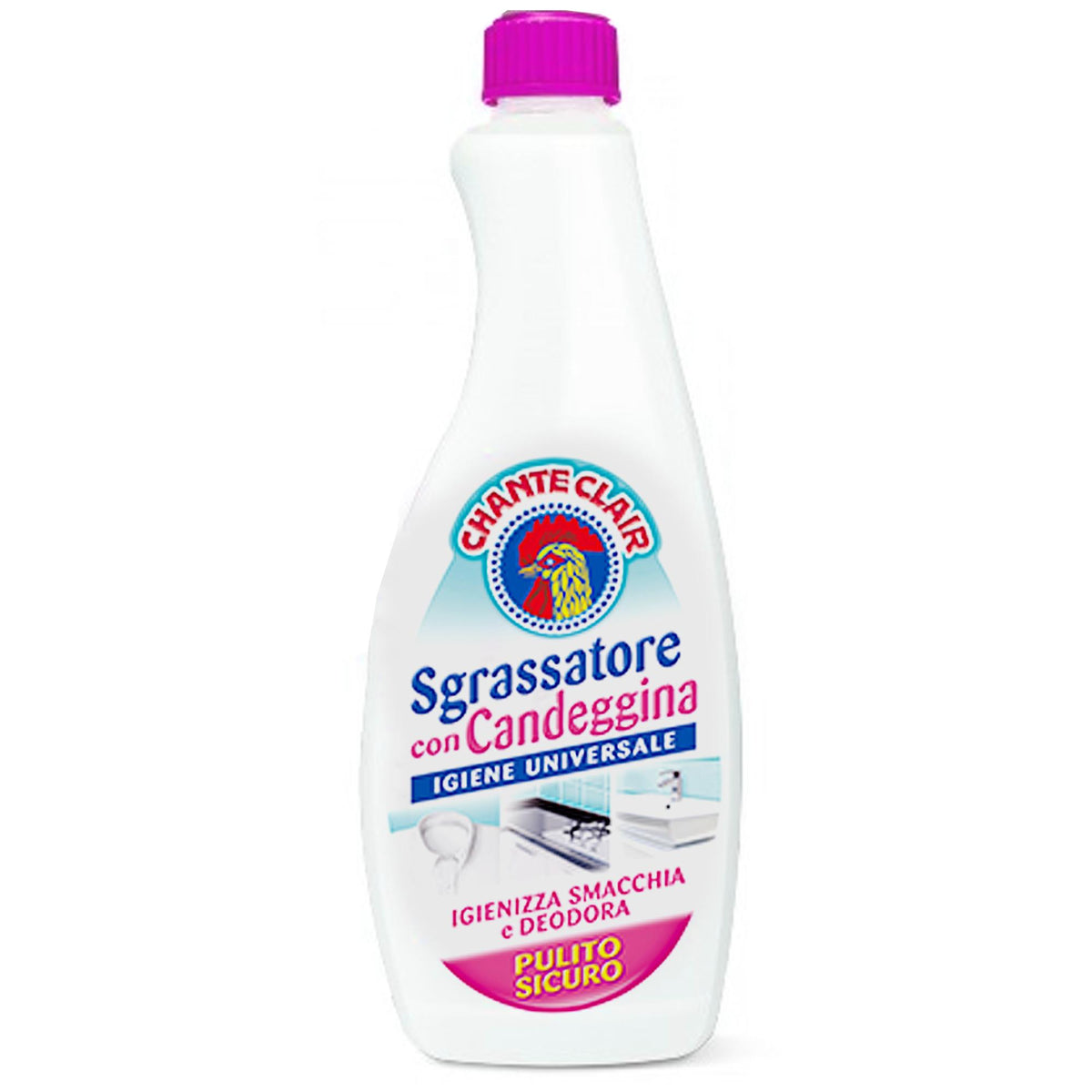 ChanteClair Sgrassatore con Candeggina - Ricarica 625ml