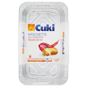 Cuki Vaschette Alluminio 4 Porzioni - 4pz