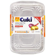 Cuki Vaschette Alluminio 6 Porzioni - 2pz