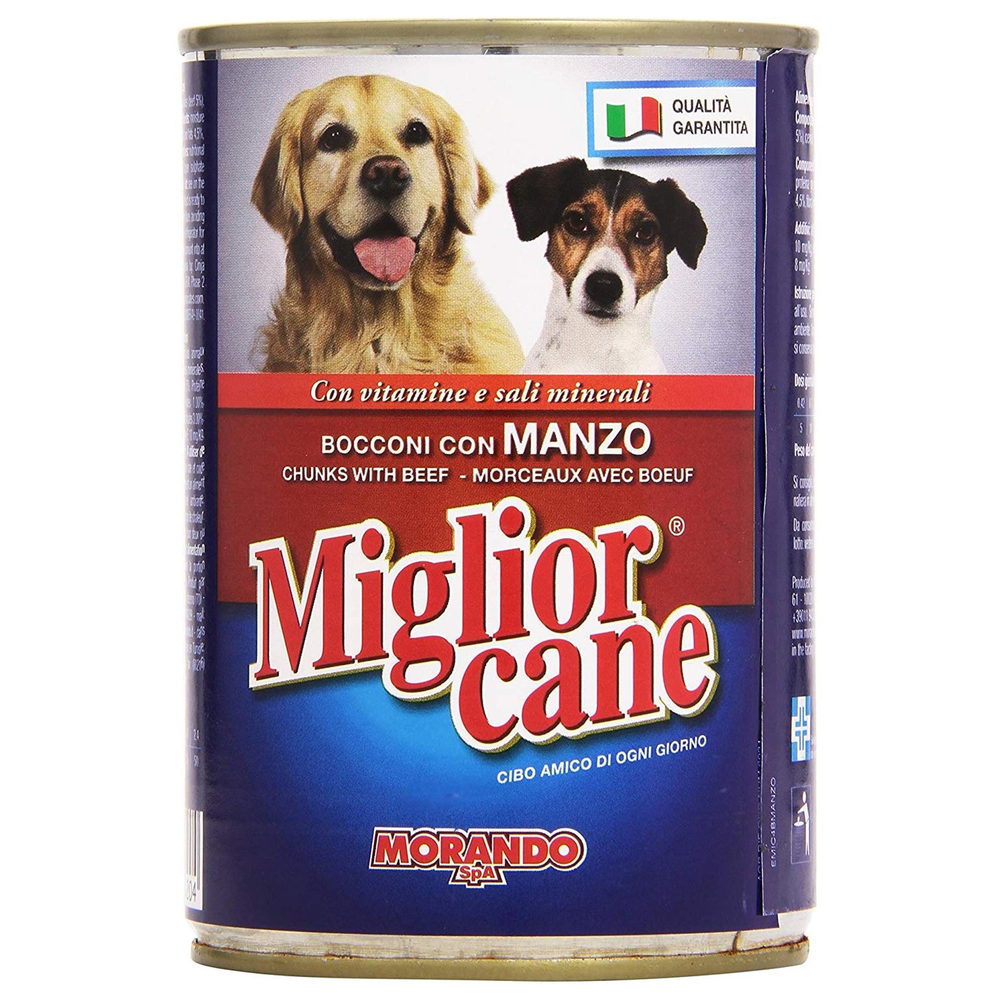 Migliorcane Bocconcini 405gr - Manzo