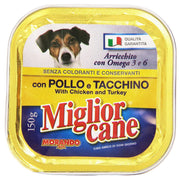 Migliorcane Patè 150gr - Pollo e Tacchino