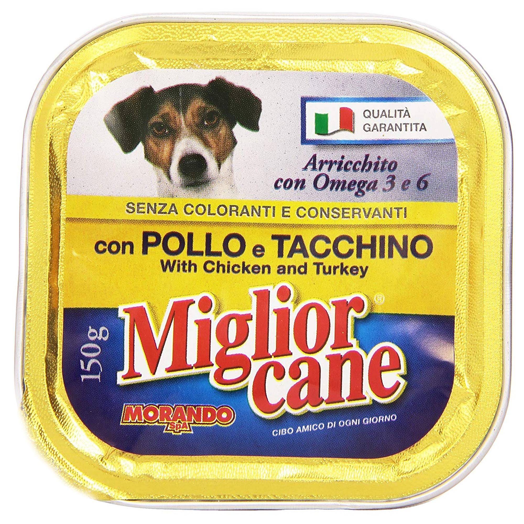 Migliorcane Patè 150gr - Pollo e Tacchino