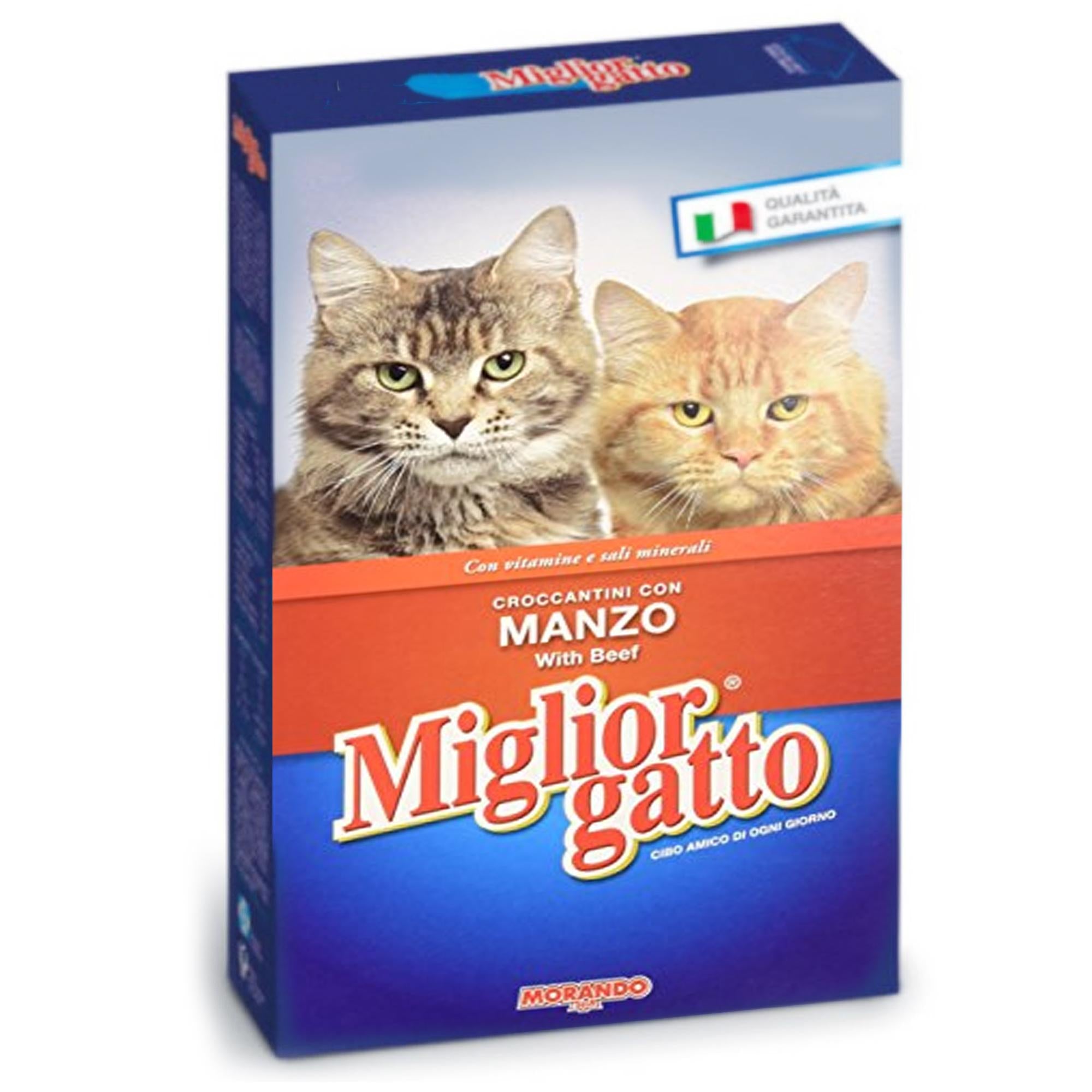 Migliorgatto Croccantini 400gr - Manzo