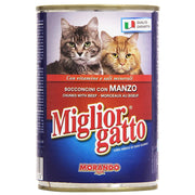 Migliorgatto Bocconcini 405gr - Manzo