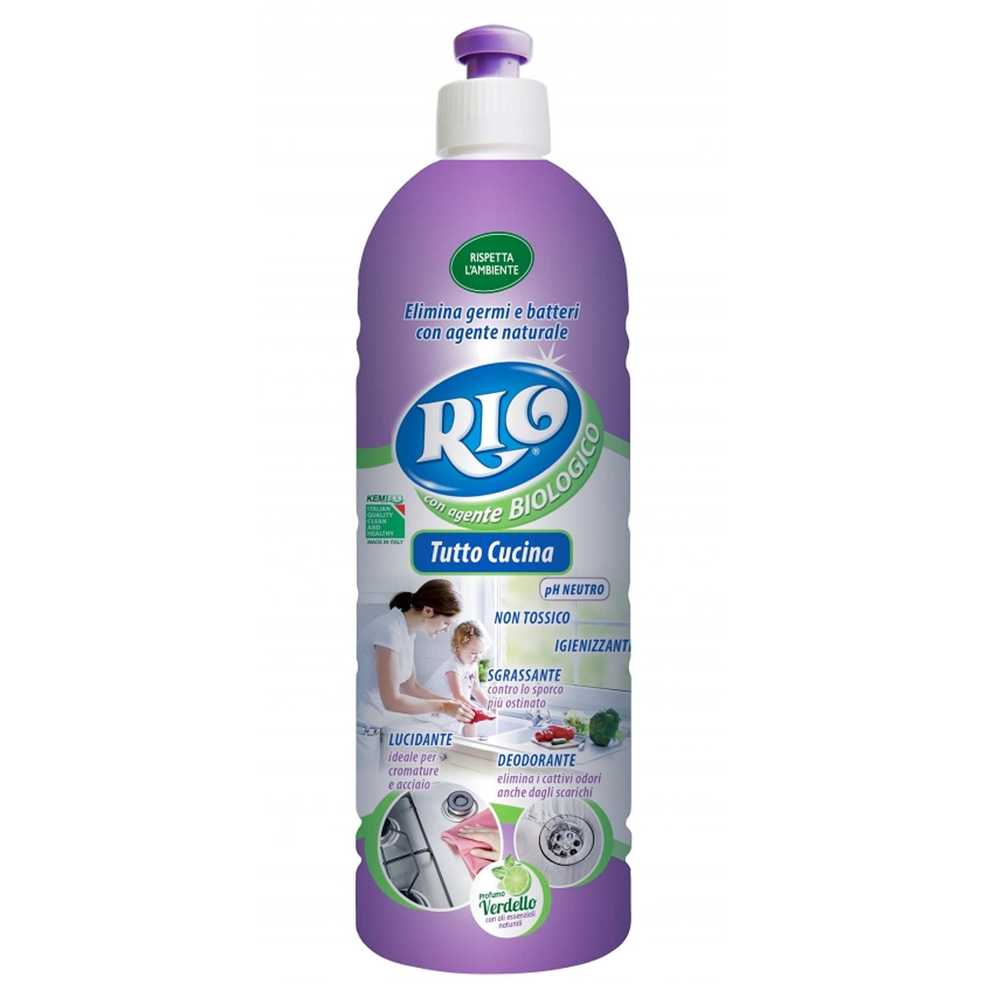 Rio Pavimenti con Agente Biologico 750ml - Tutto Cucina