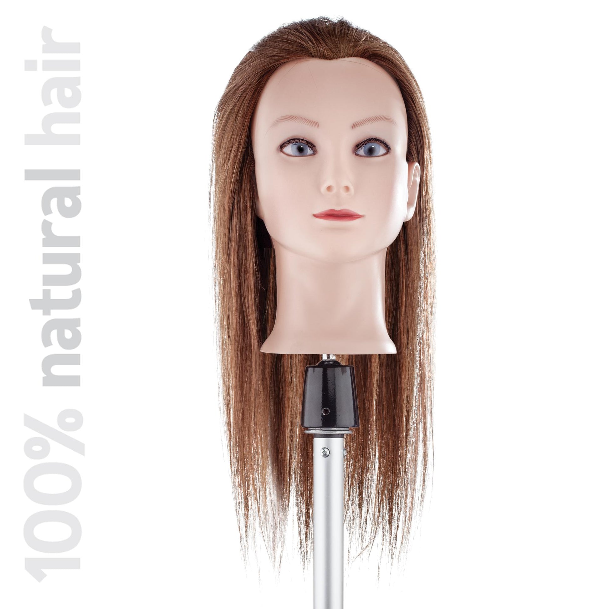 Testina Studio Capelli Naturali 50cm - Lungo