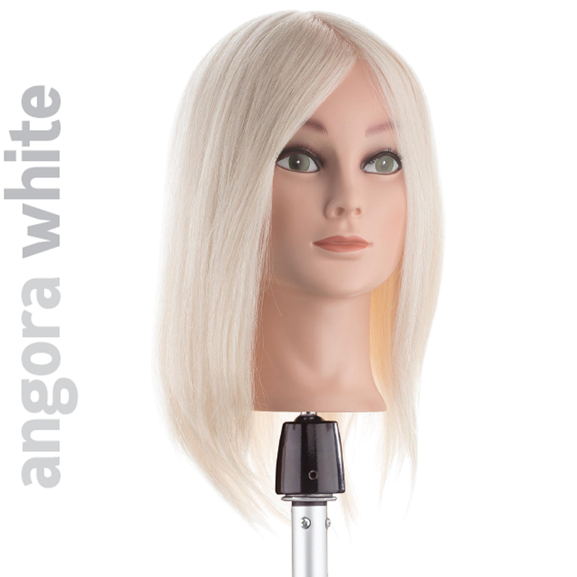 Testina Studio Angora Media 35cm - Bianco Ultra Chiaro