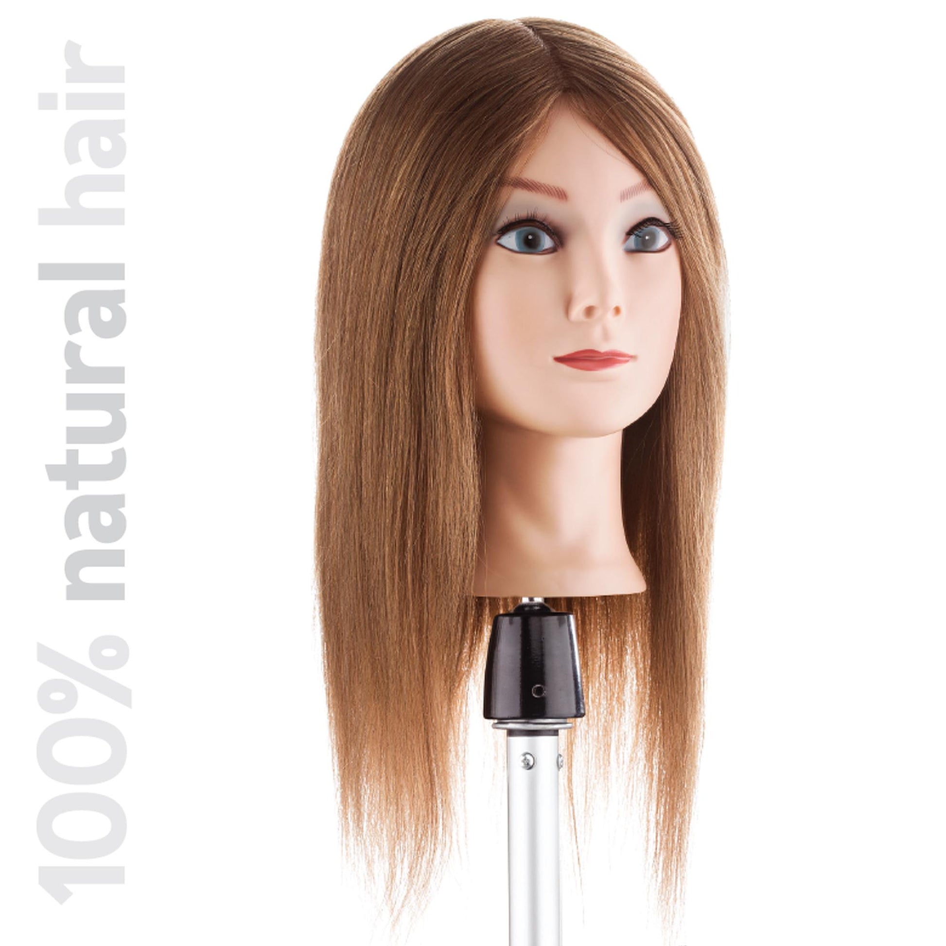 Testina Studio Capelli Naturali 35-40cm - Medio Lungo