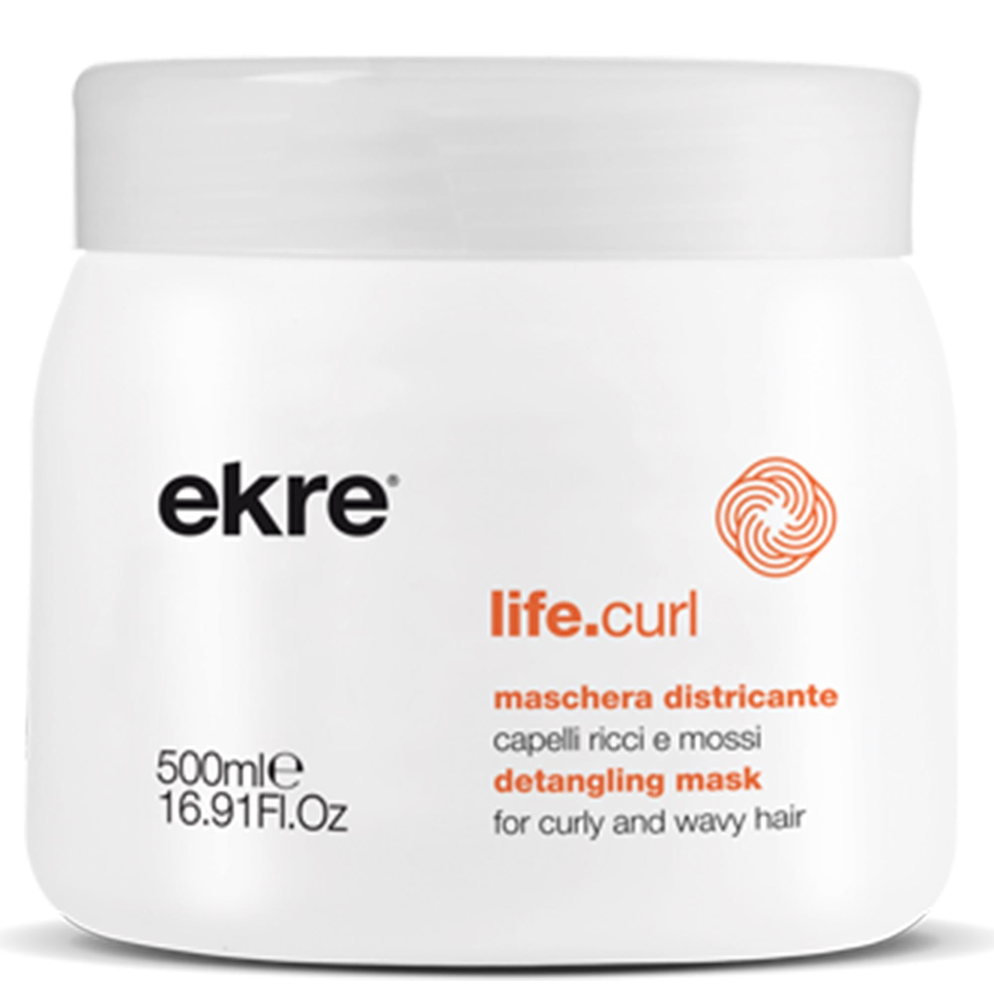Ekre Life Curl Mschera Districante Capelli Ricci - 500ml