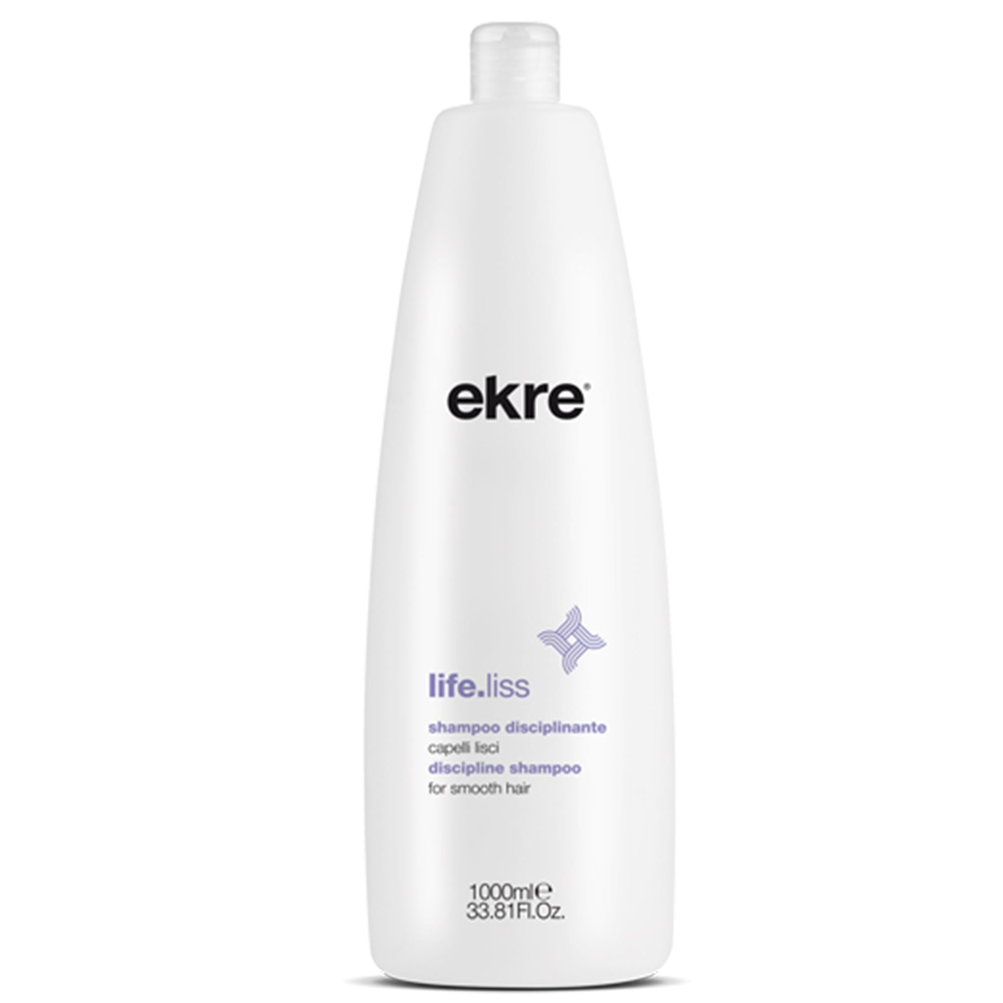 Ekre Life Liss Shampoo Capelli Lisci - 1000ml