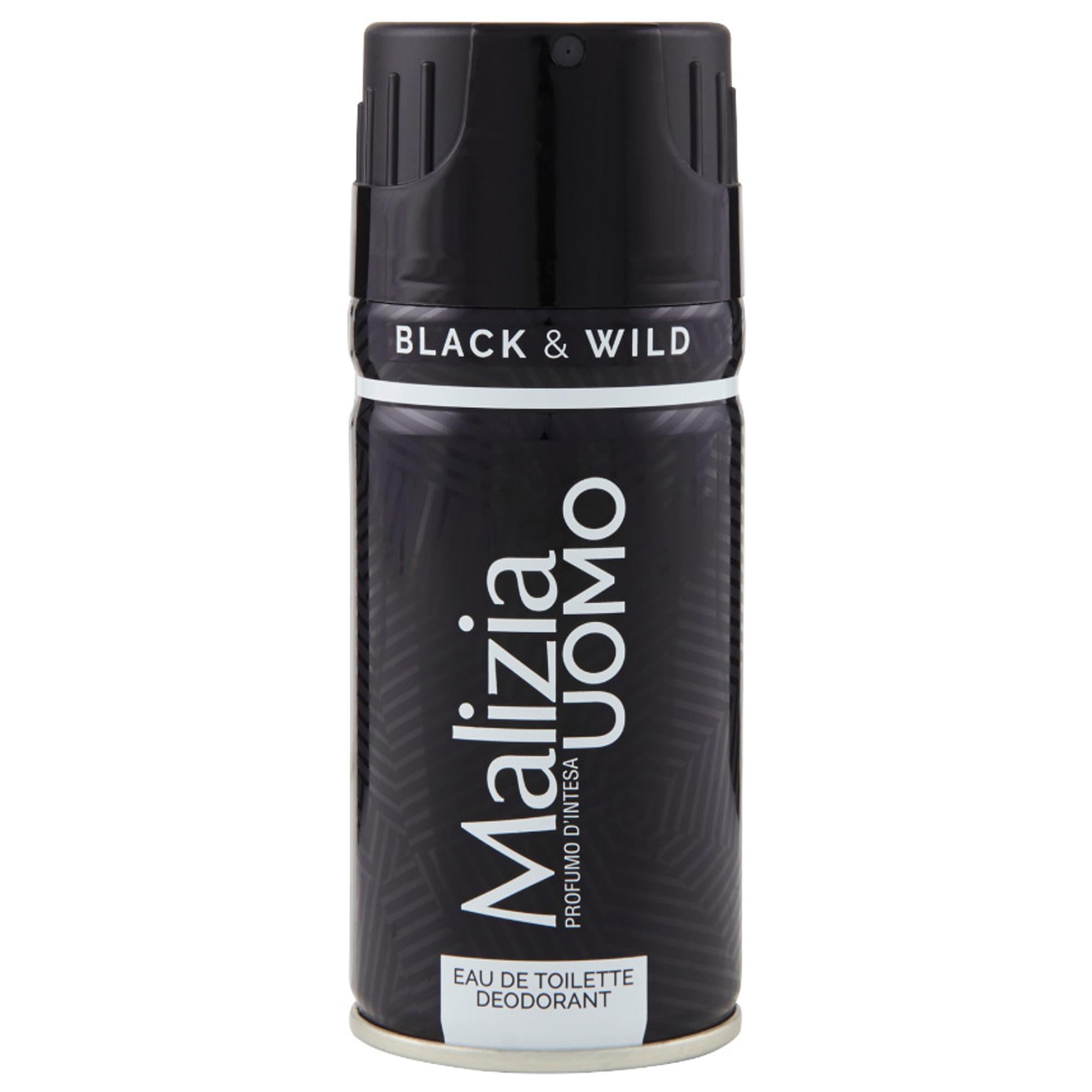 Malizia Deodorante Uomo Black Wild - 150ml